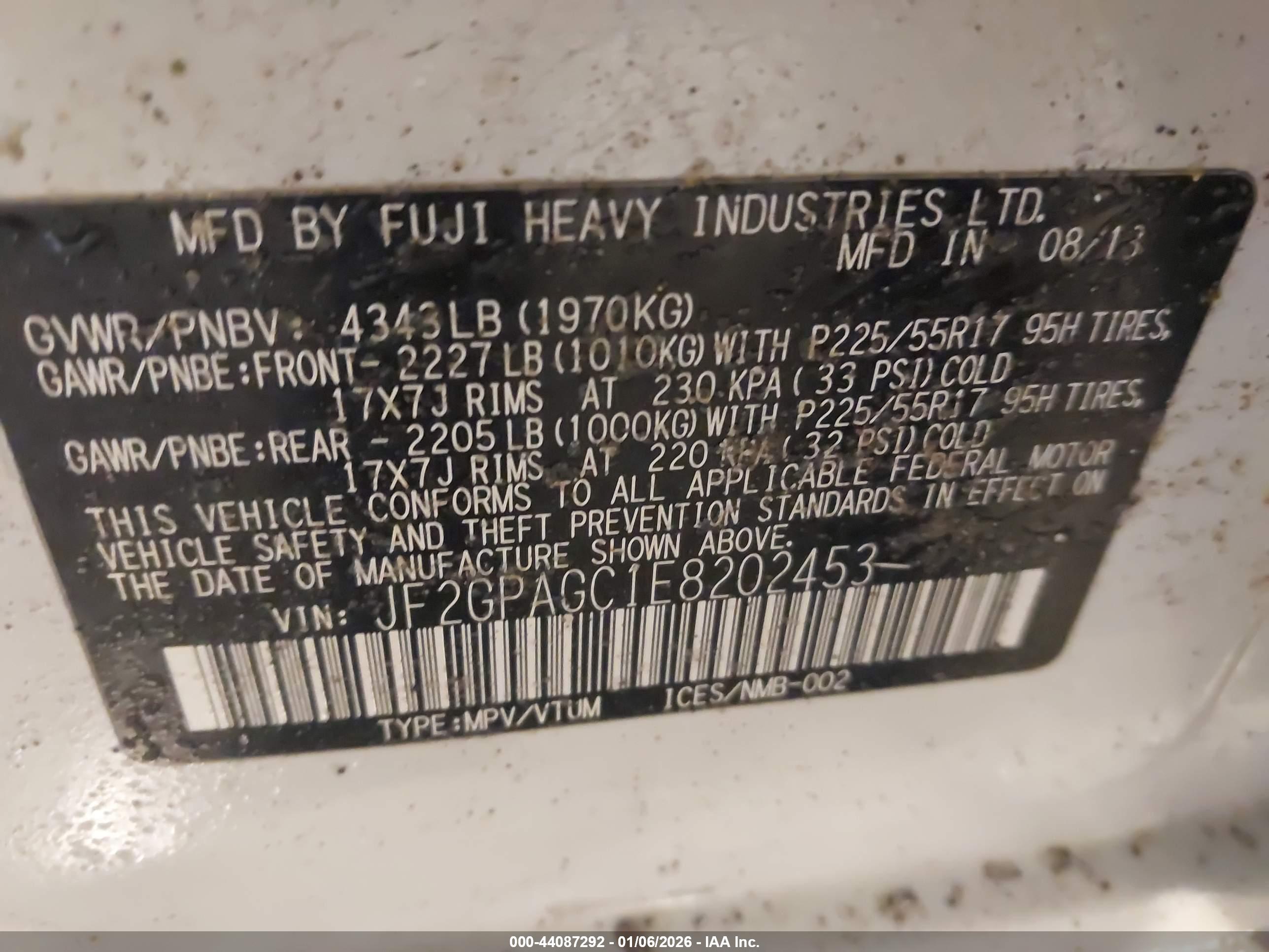 SUBARU XV image 9