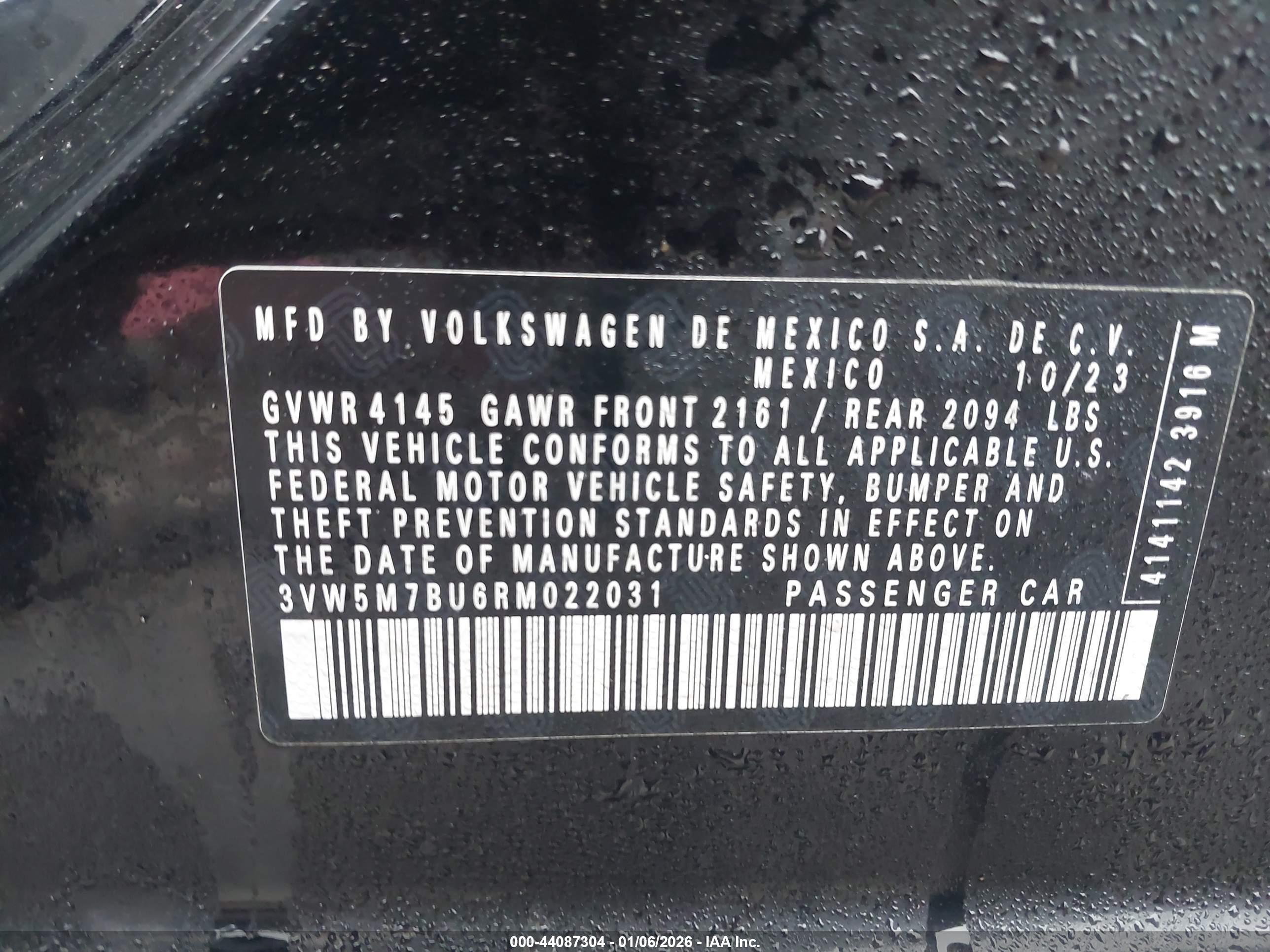 VOLKSWAGEN JETTA image 9