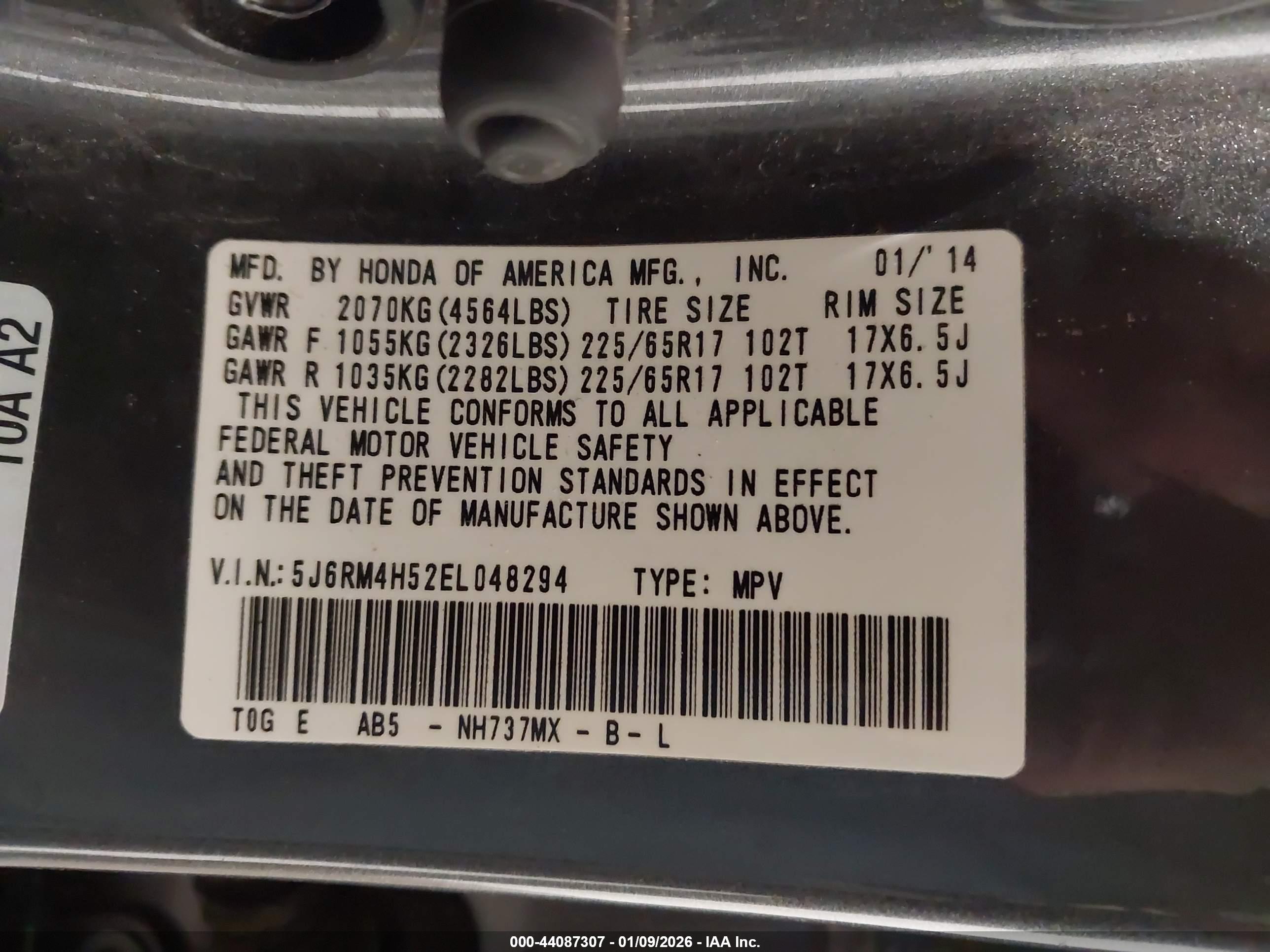 HONDA CR-V image 9
