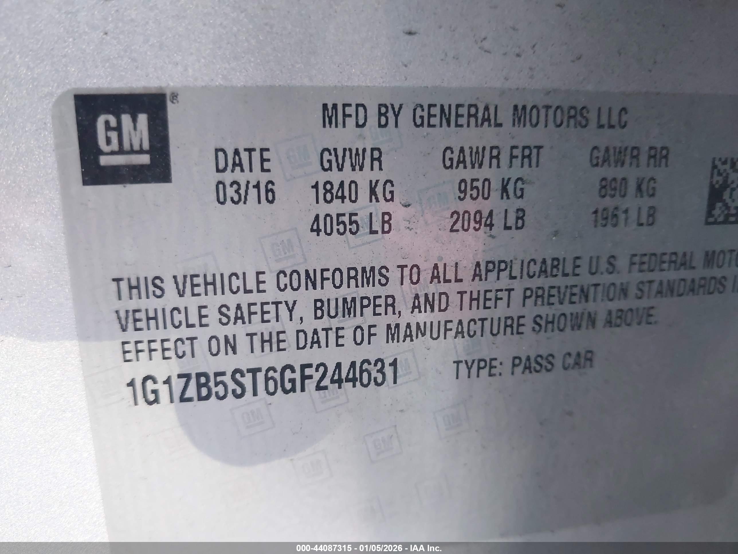 CHEVROLET MALIBU image 9
