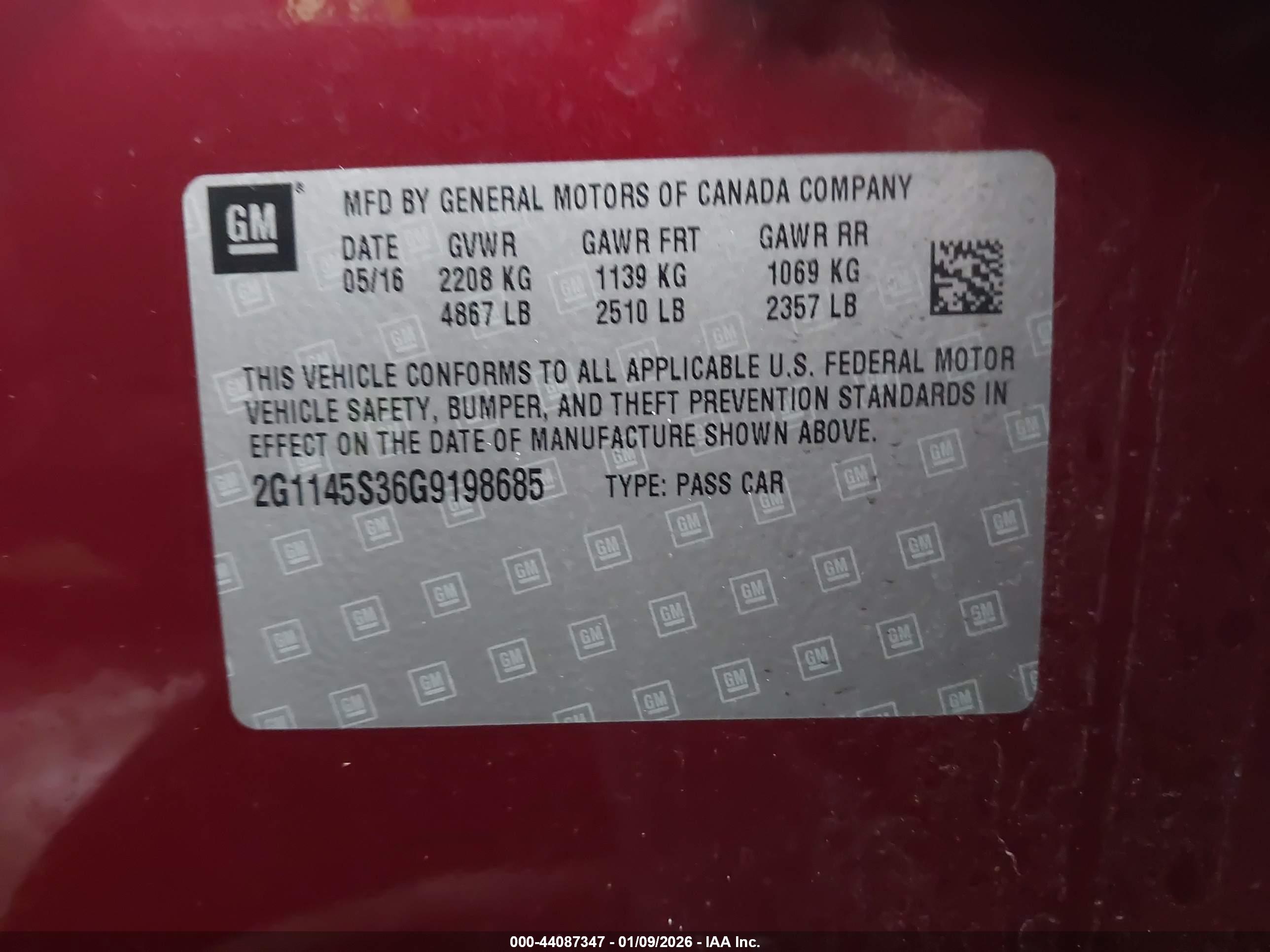 CHEVROLET IMPALA image 9