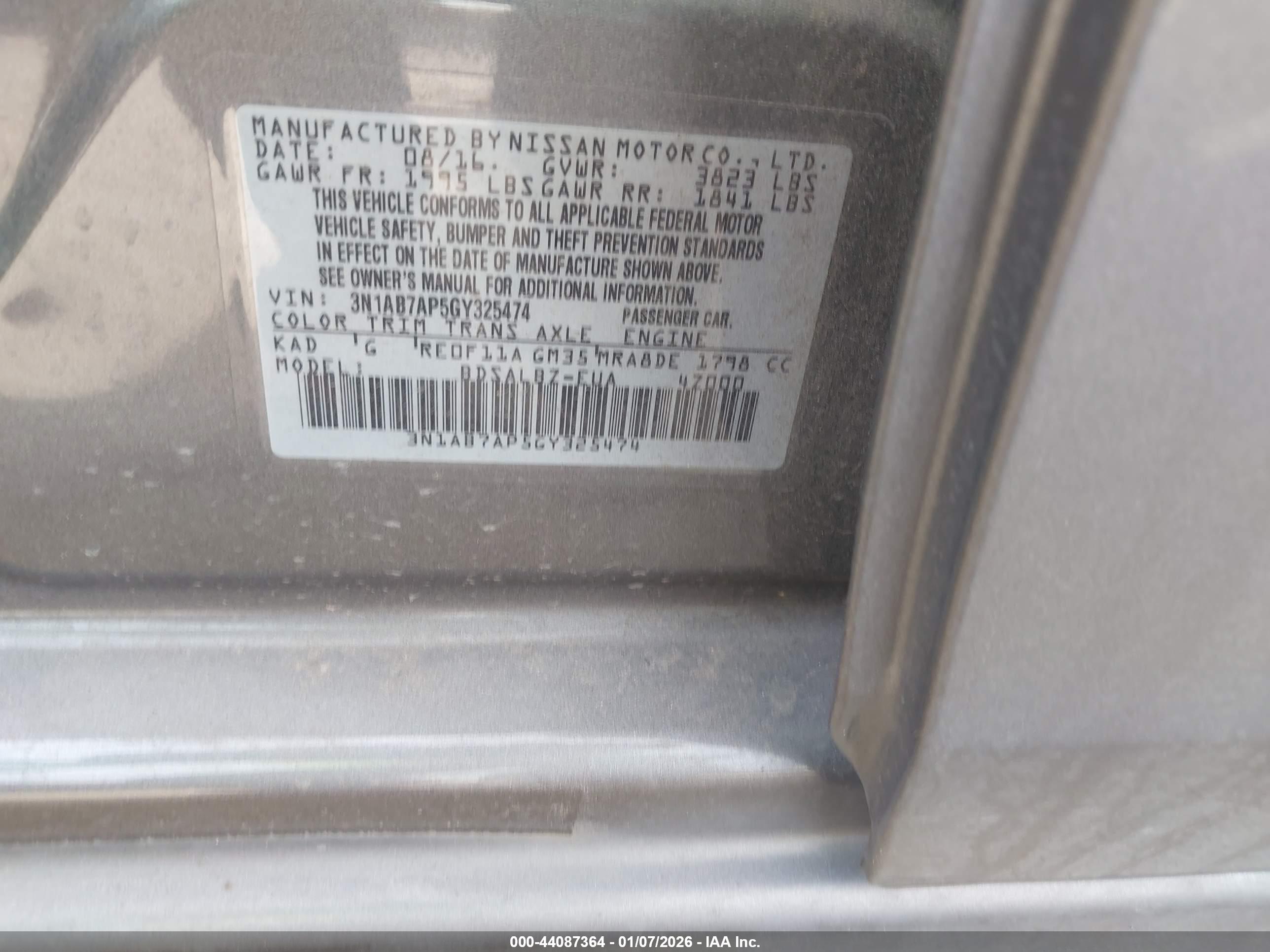 NISSAN SENTRA image 9