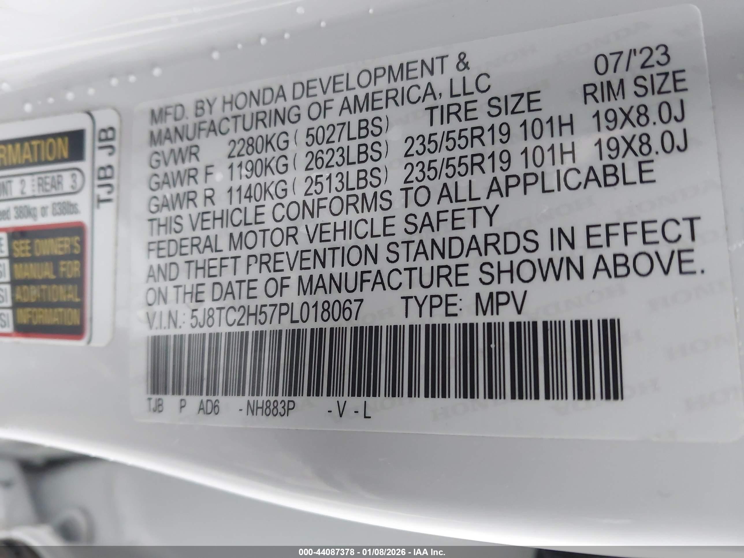 ACURA RDX image 9