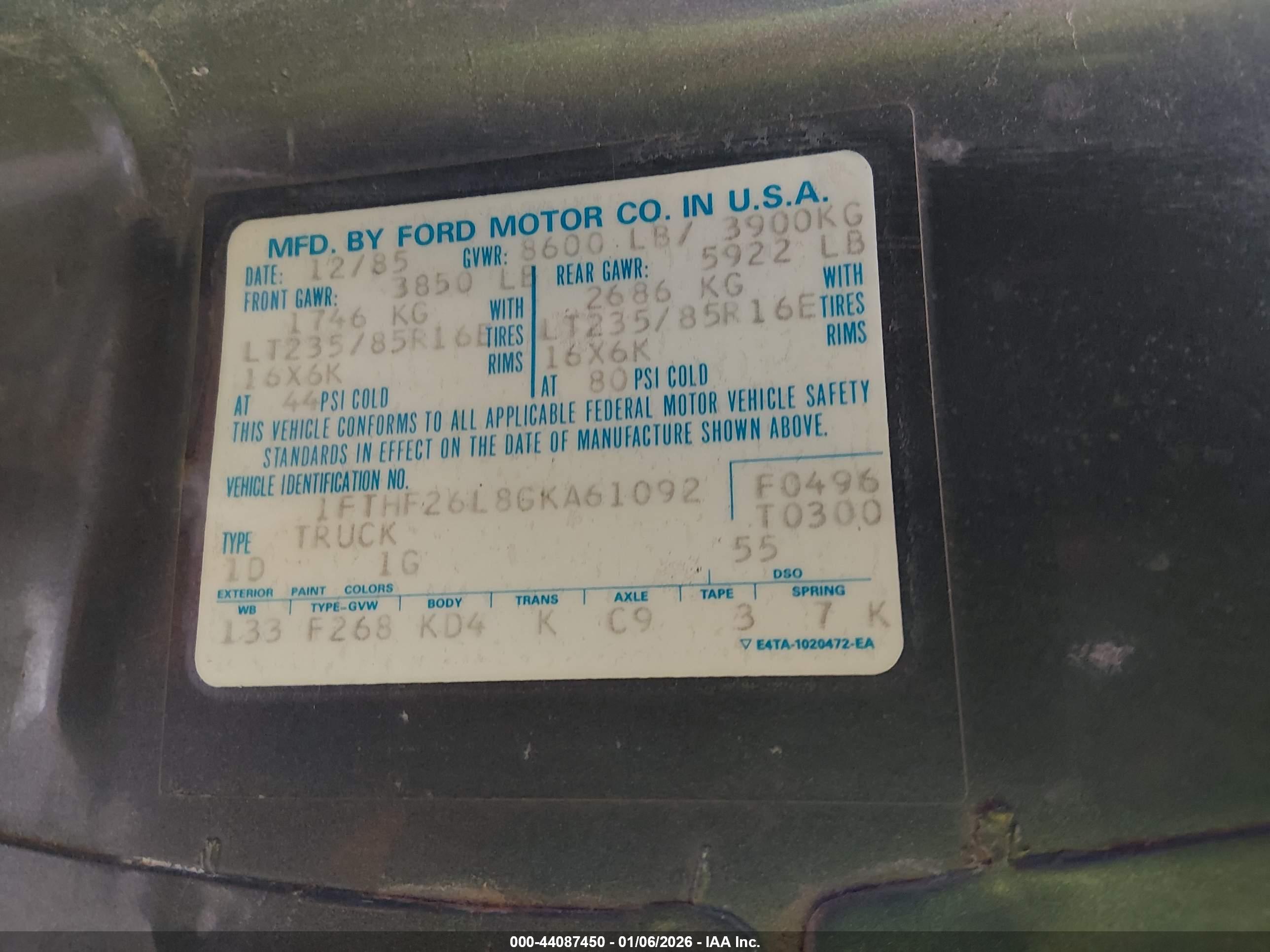 FORD F250 image 9