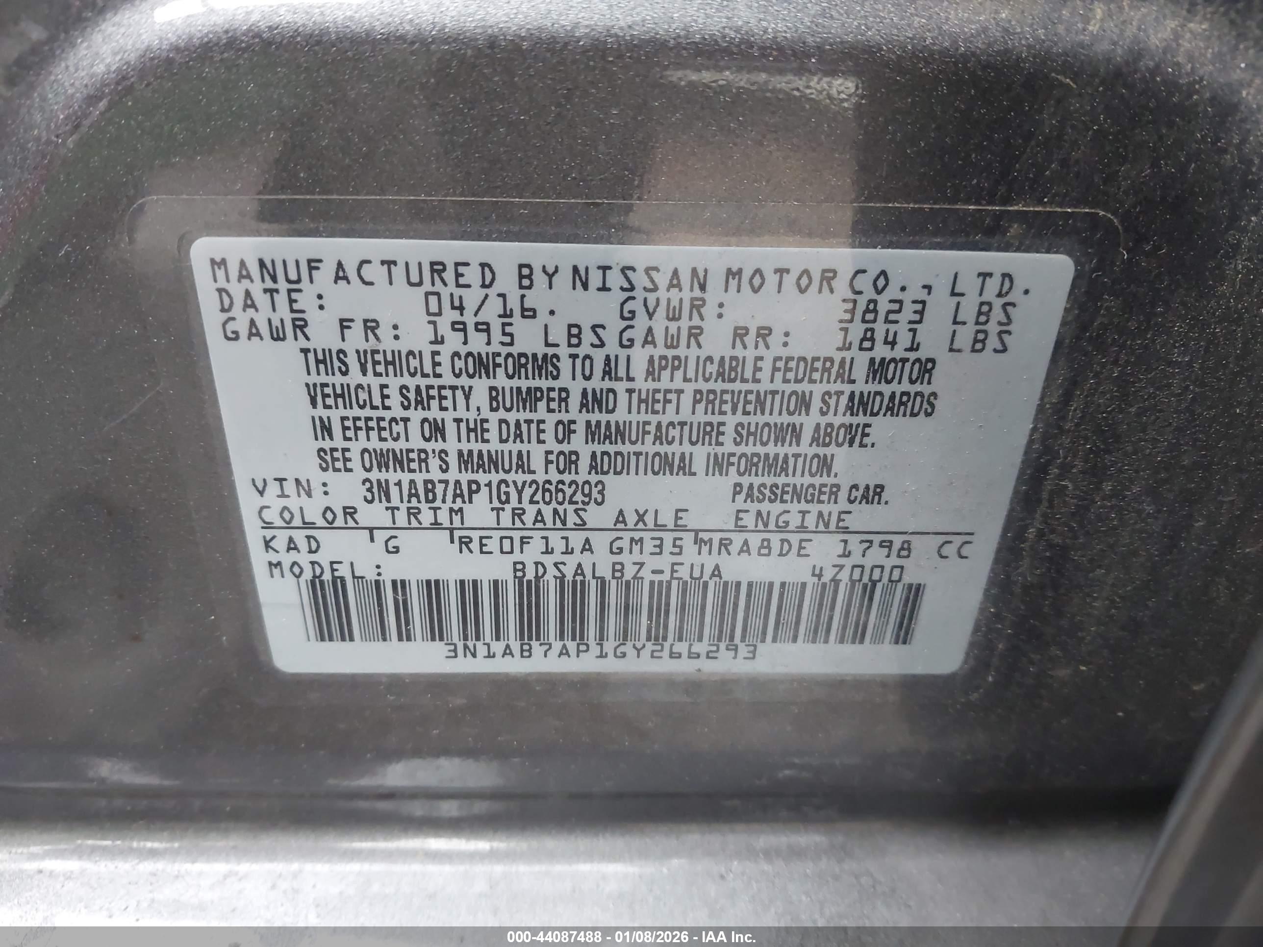 NISSAN SENTRA image 9