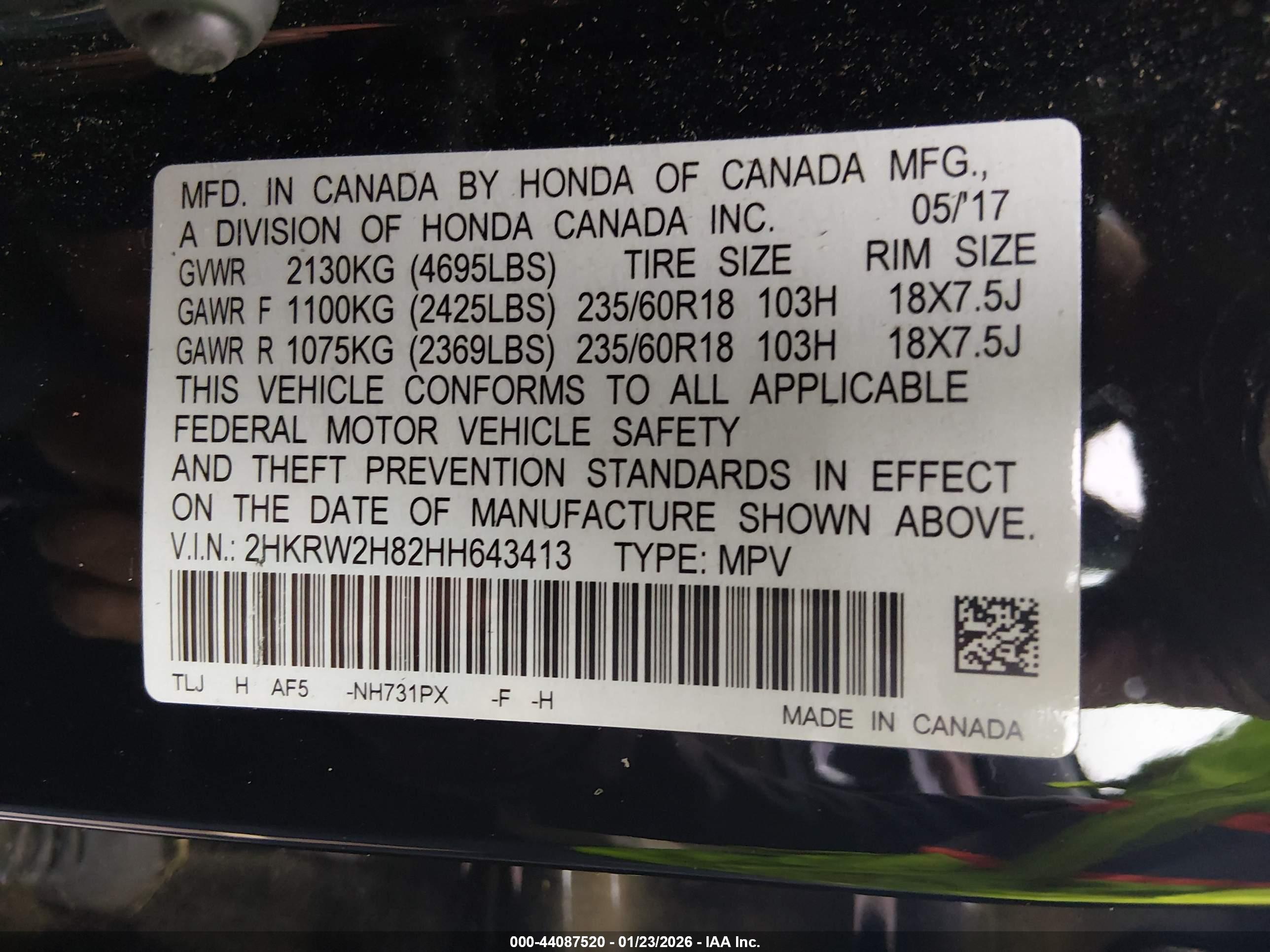HONDA CR-V image 9