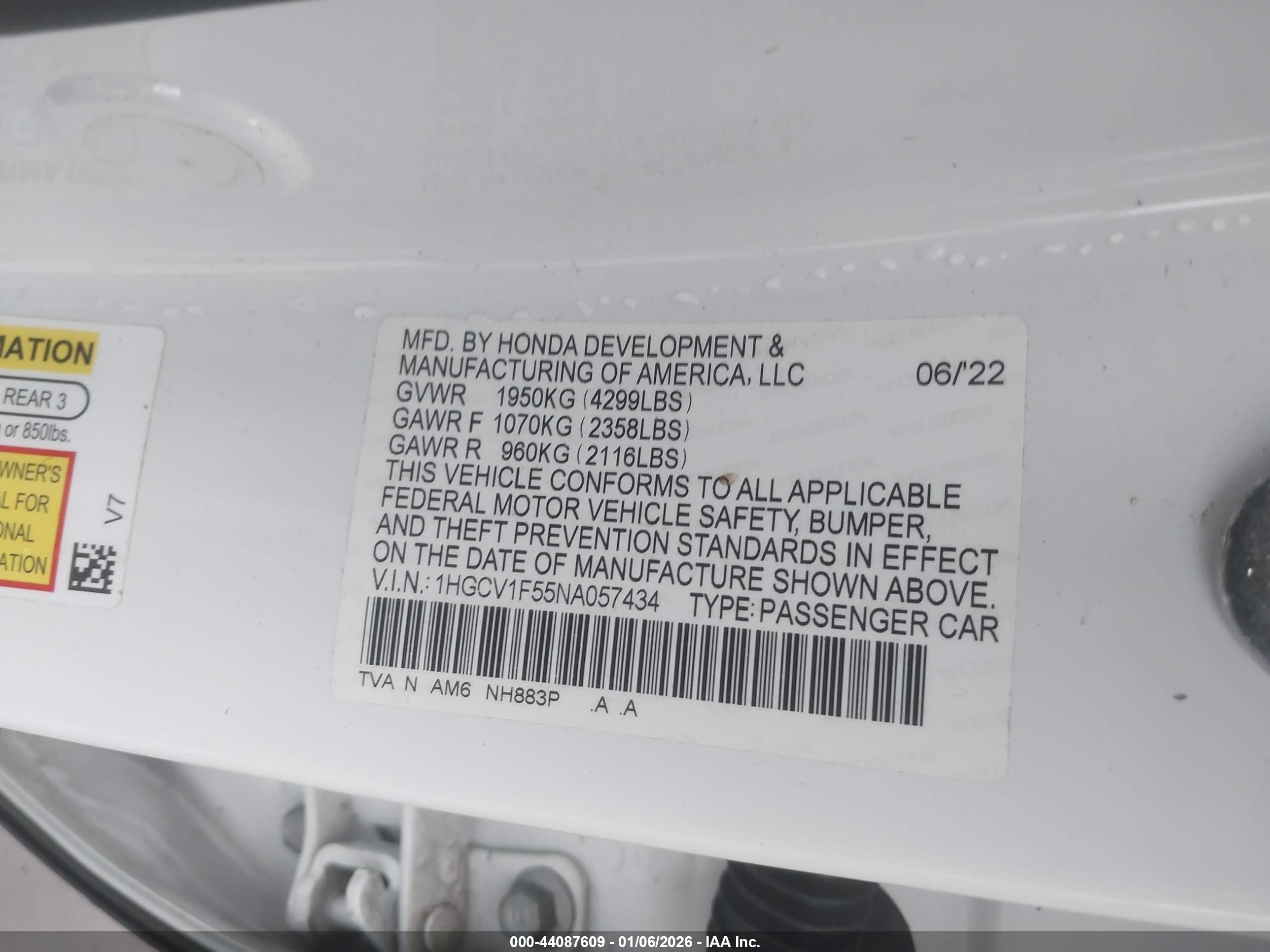 HONDA ACCORD image 9