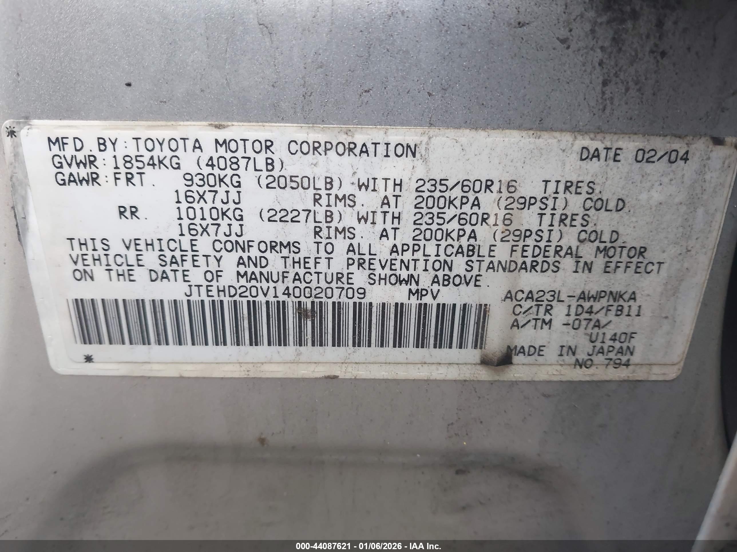 TOYOTA RAV4 image 9
