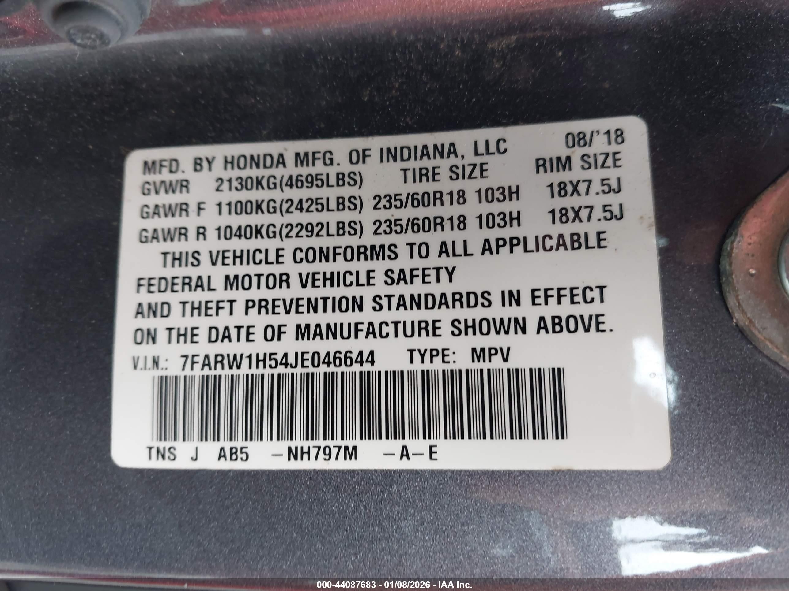 HONDA CR-V image 9