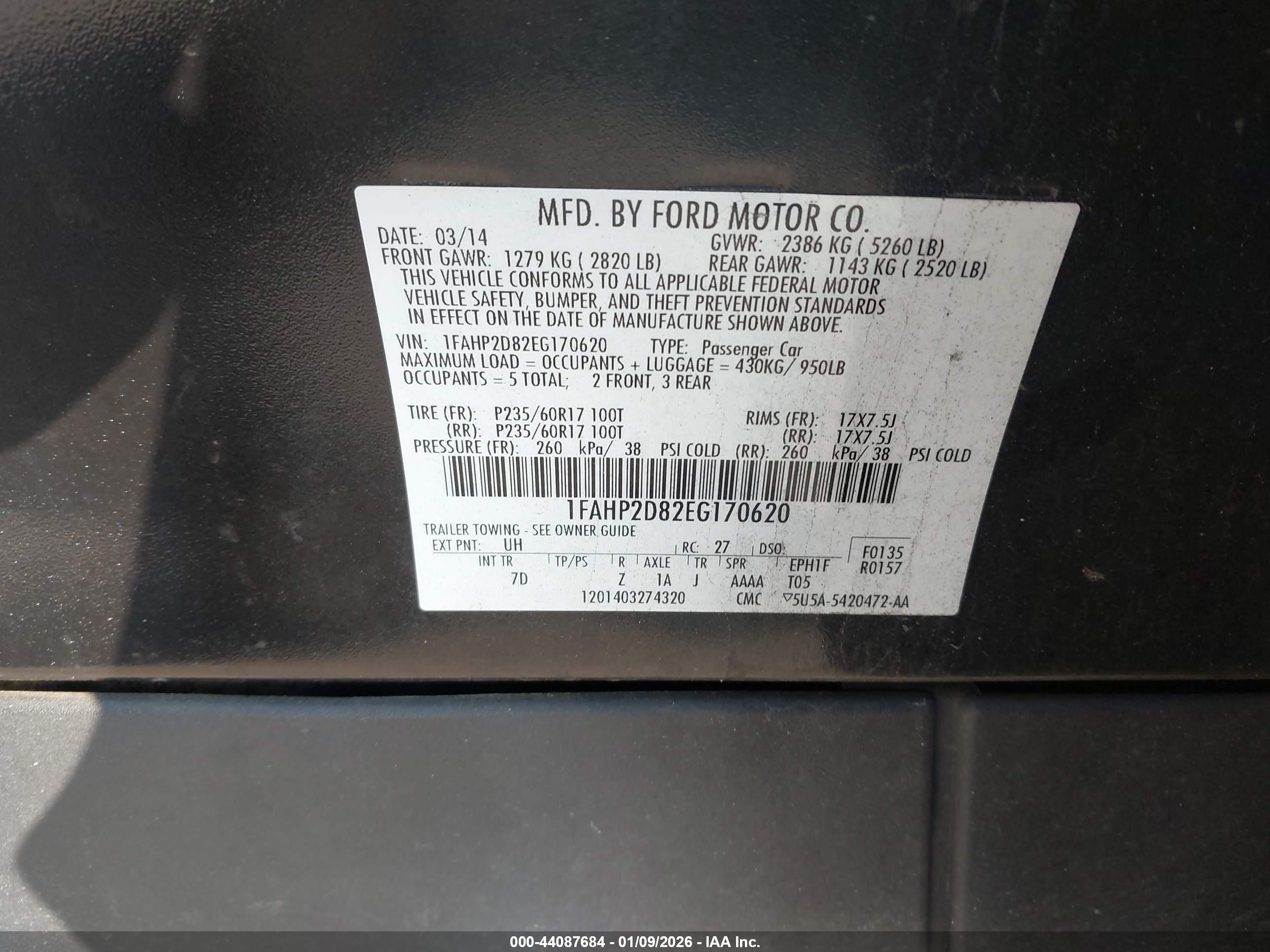 FORD TAURUS image 9