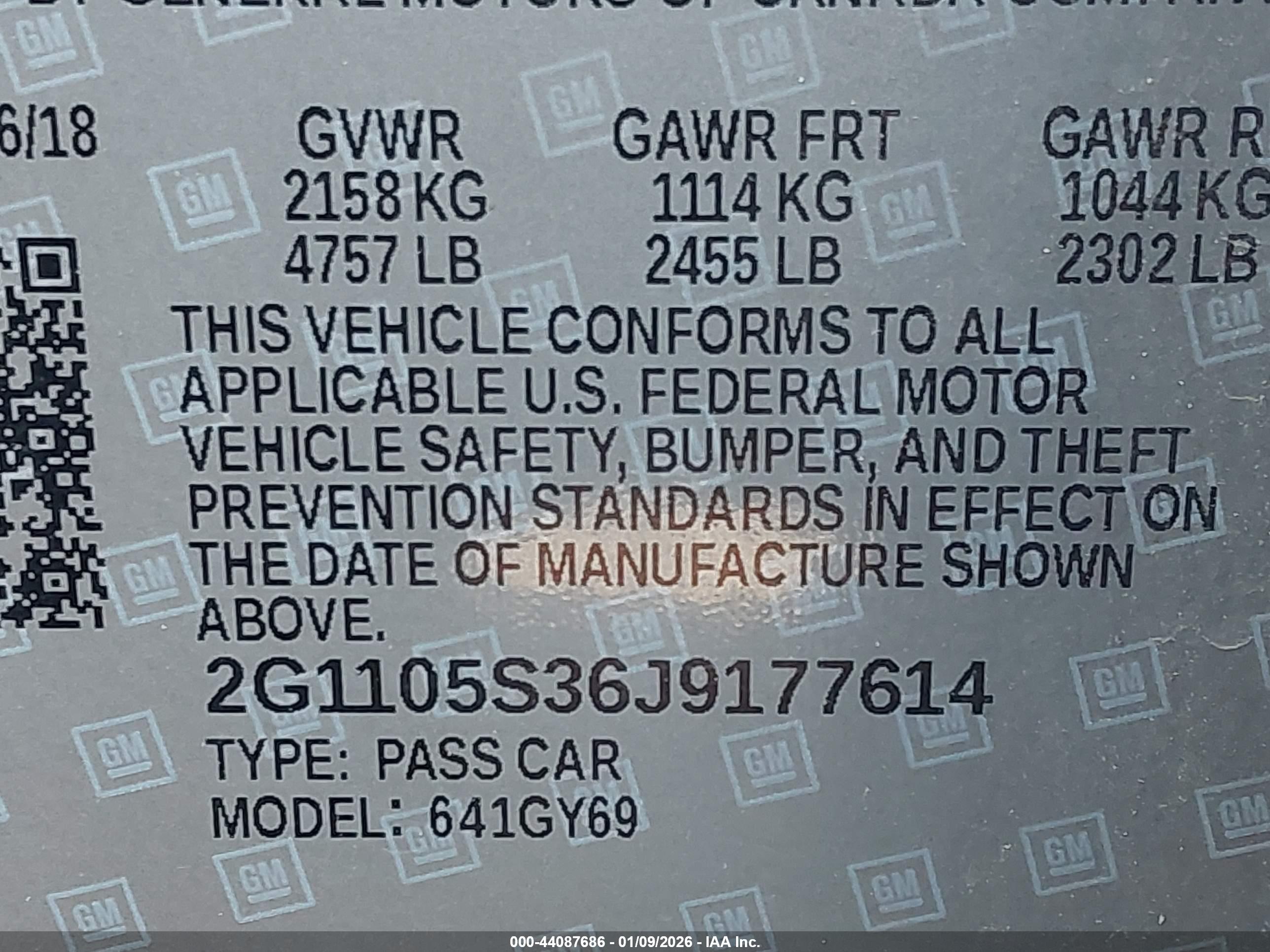 CHEVROLET IMPALA image 9