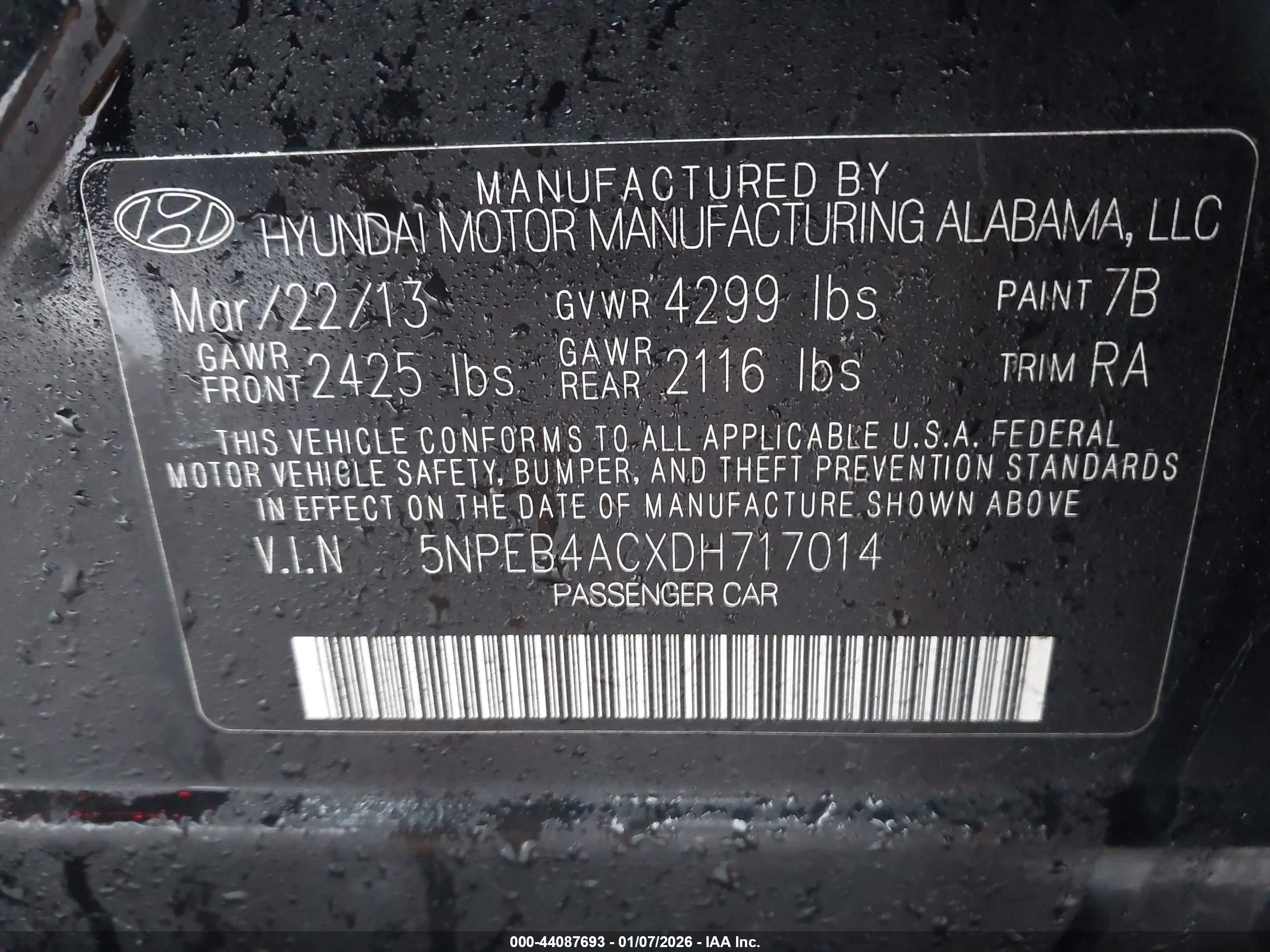 HYUNDAI SONATA image 9