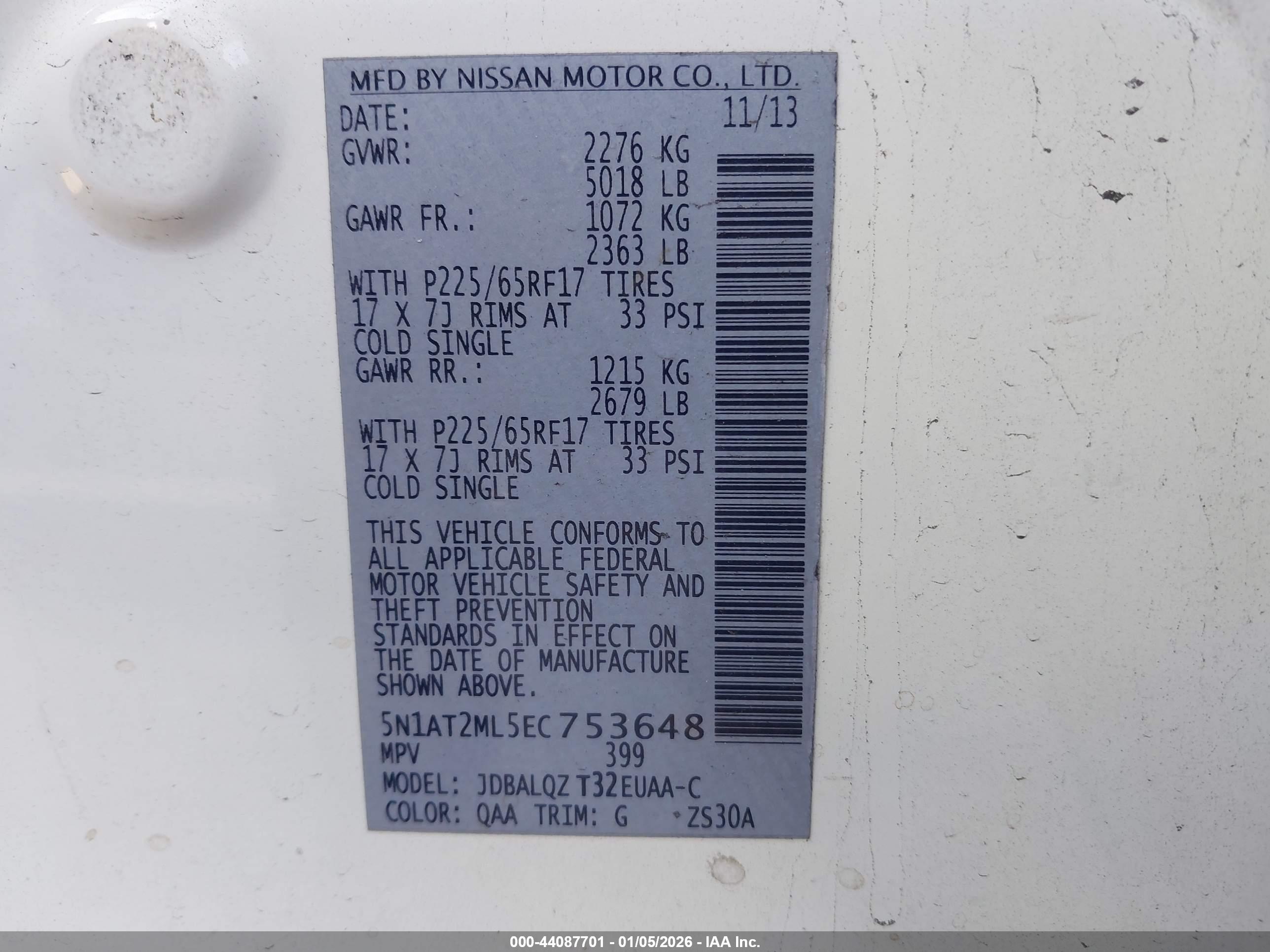 NISSAN ROGUE image 9