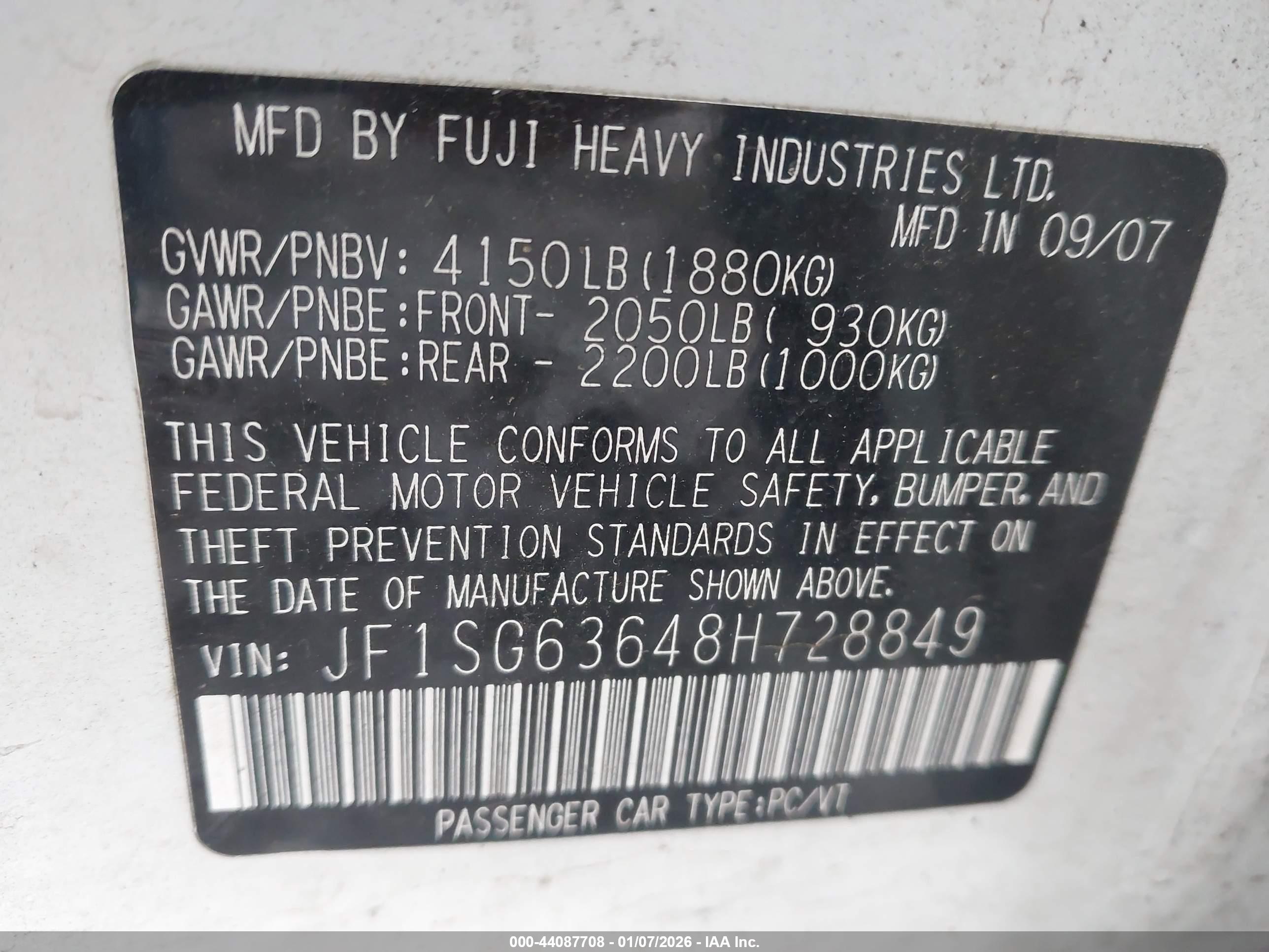SUBARU FORESTER image 9