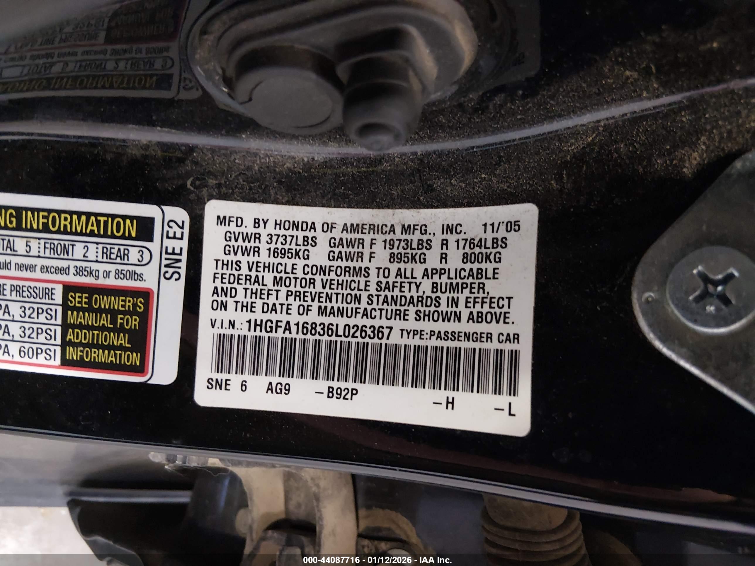 HONDA CIVIC image 9