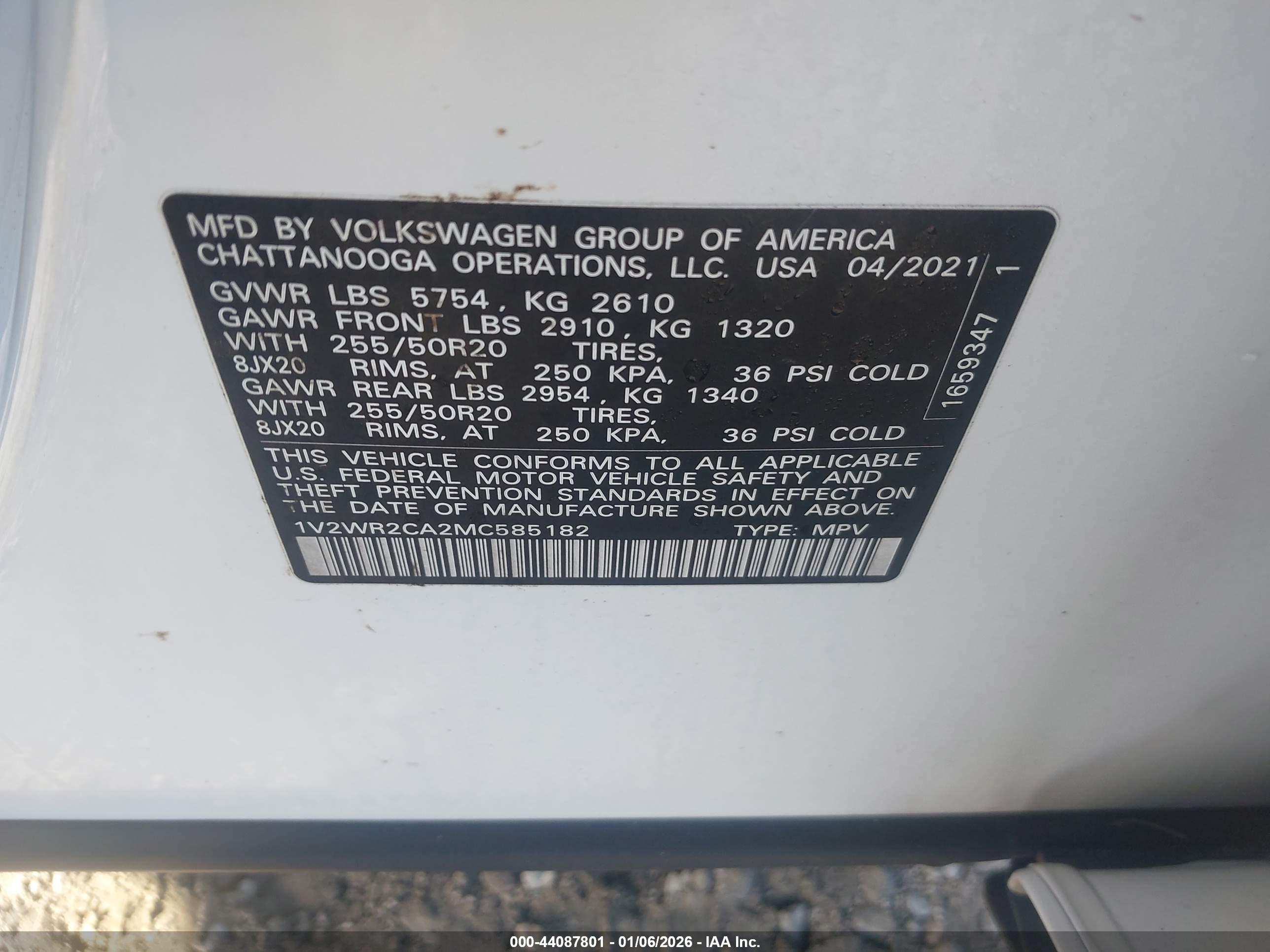 VOLKSWAGEN ATLAS image 9