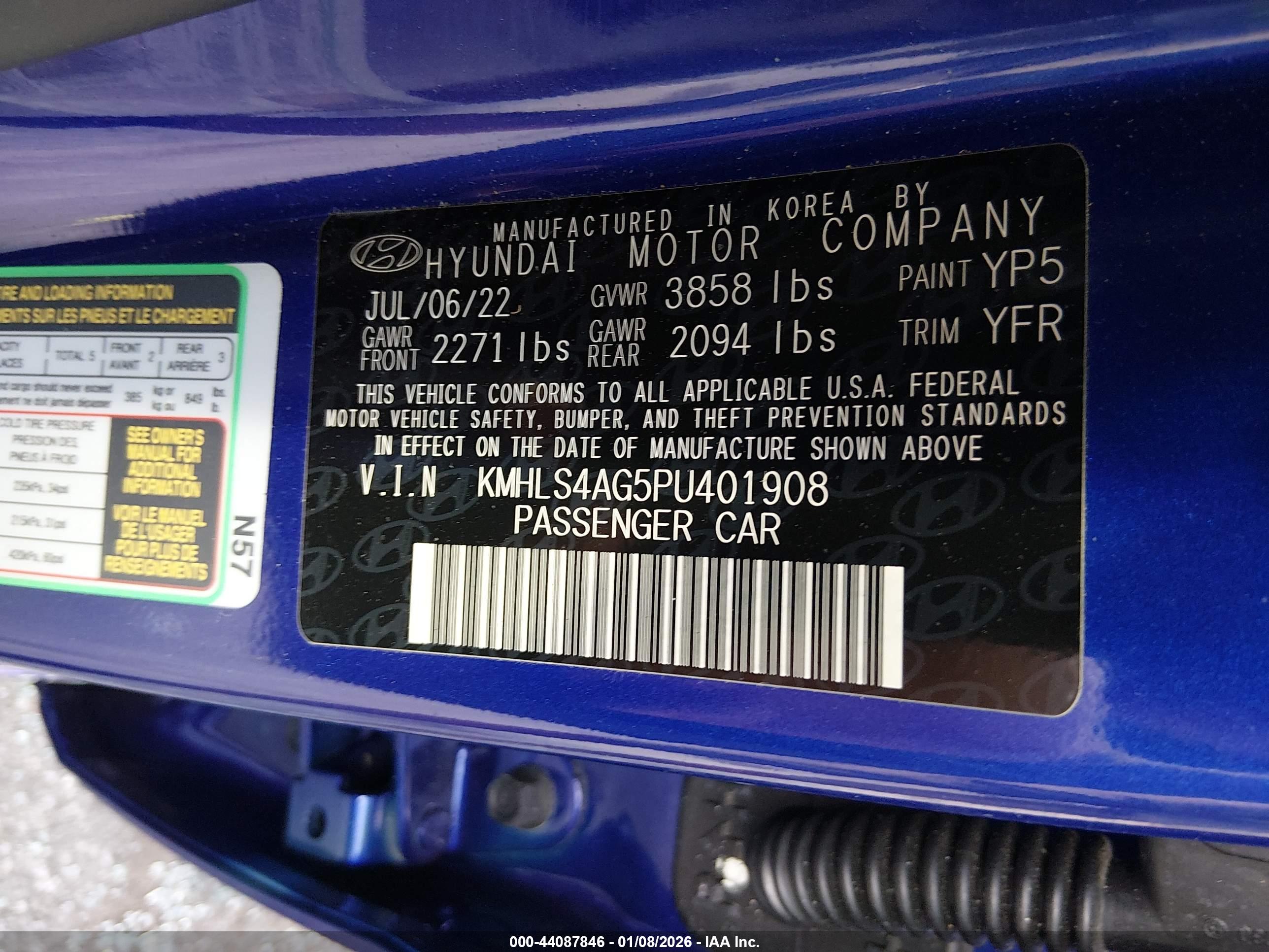 HYUNDAI ELANTRA image 9