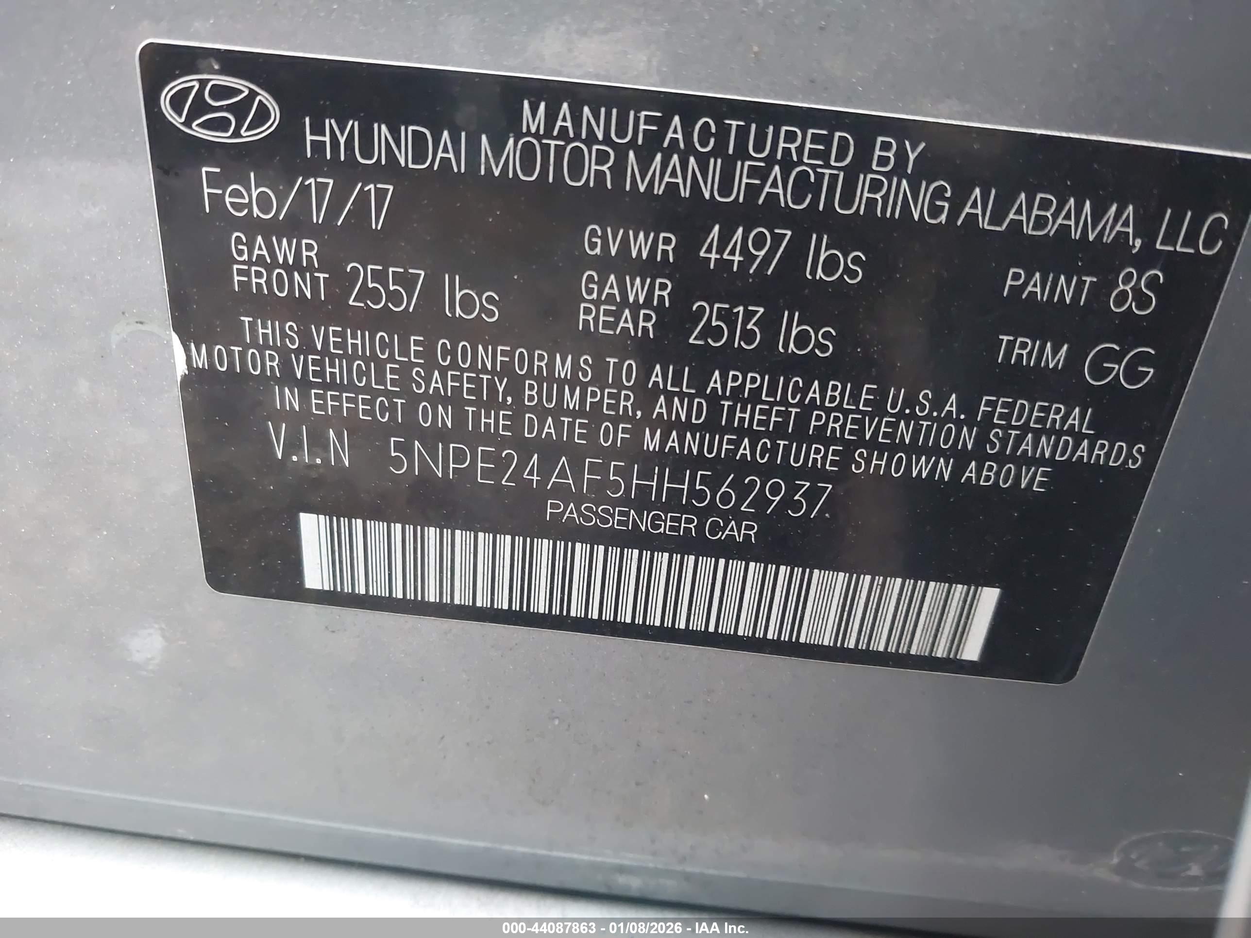 HYUNDAI SONATA image 9