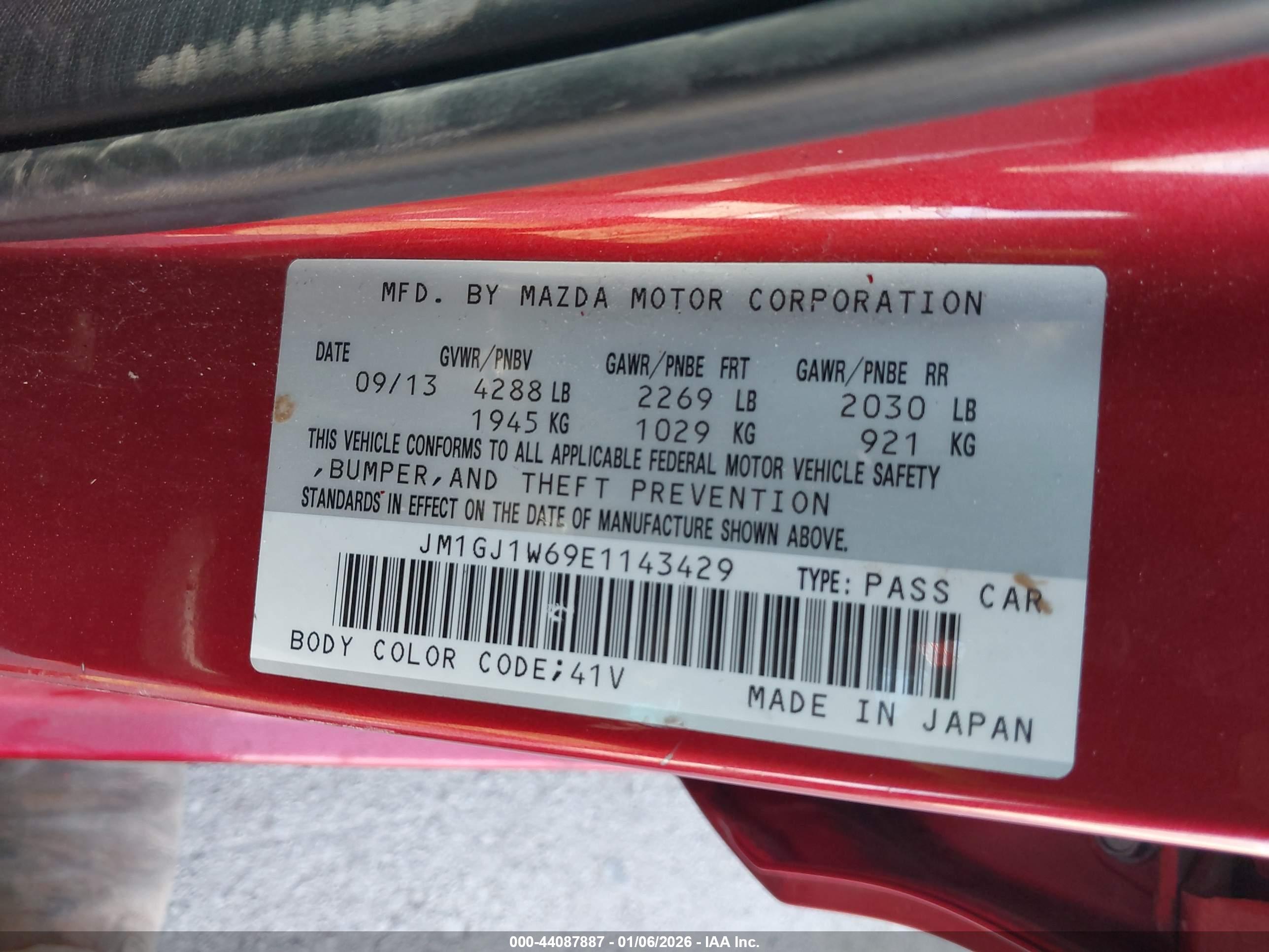 MAZDA MAZDA6 image 9