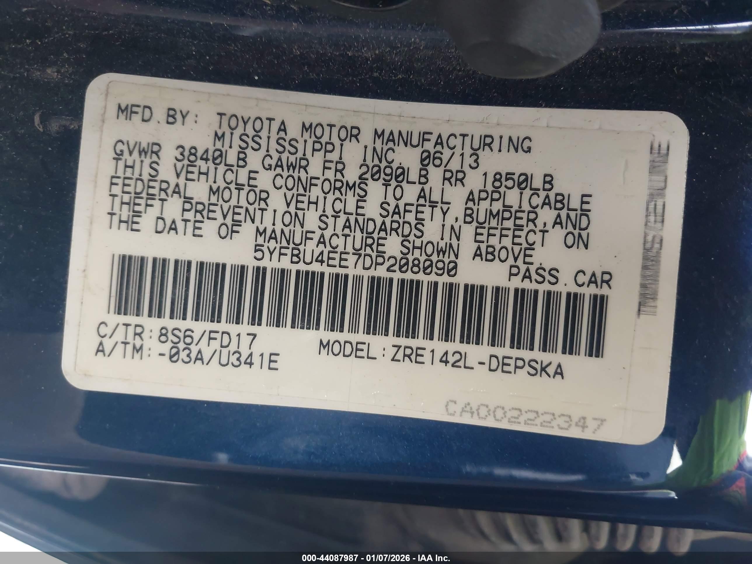 TOYOTA COROLLA image 9