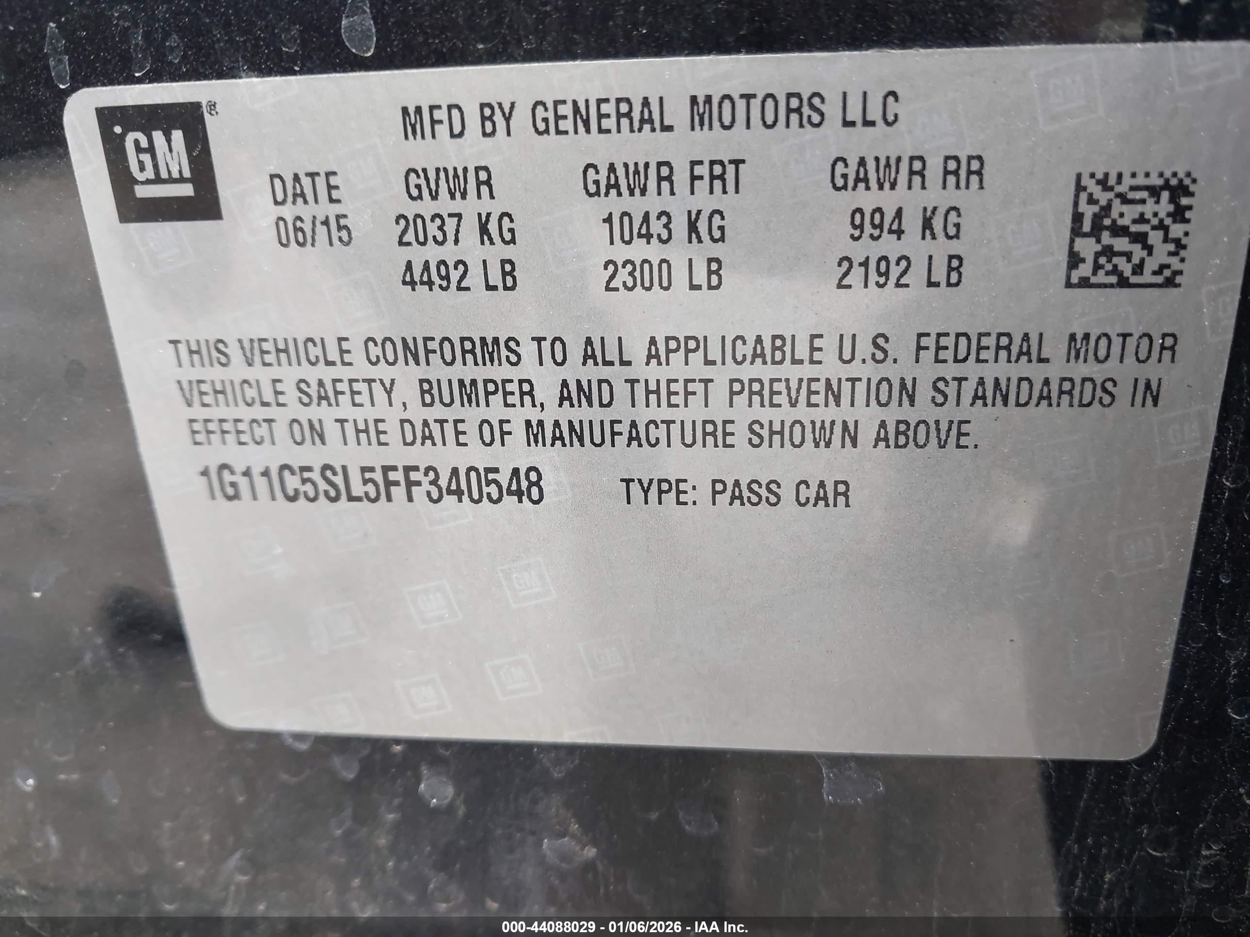 CHEVROLET MALIBU image 9