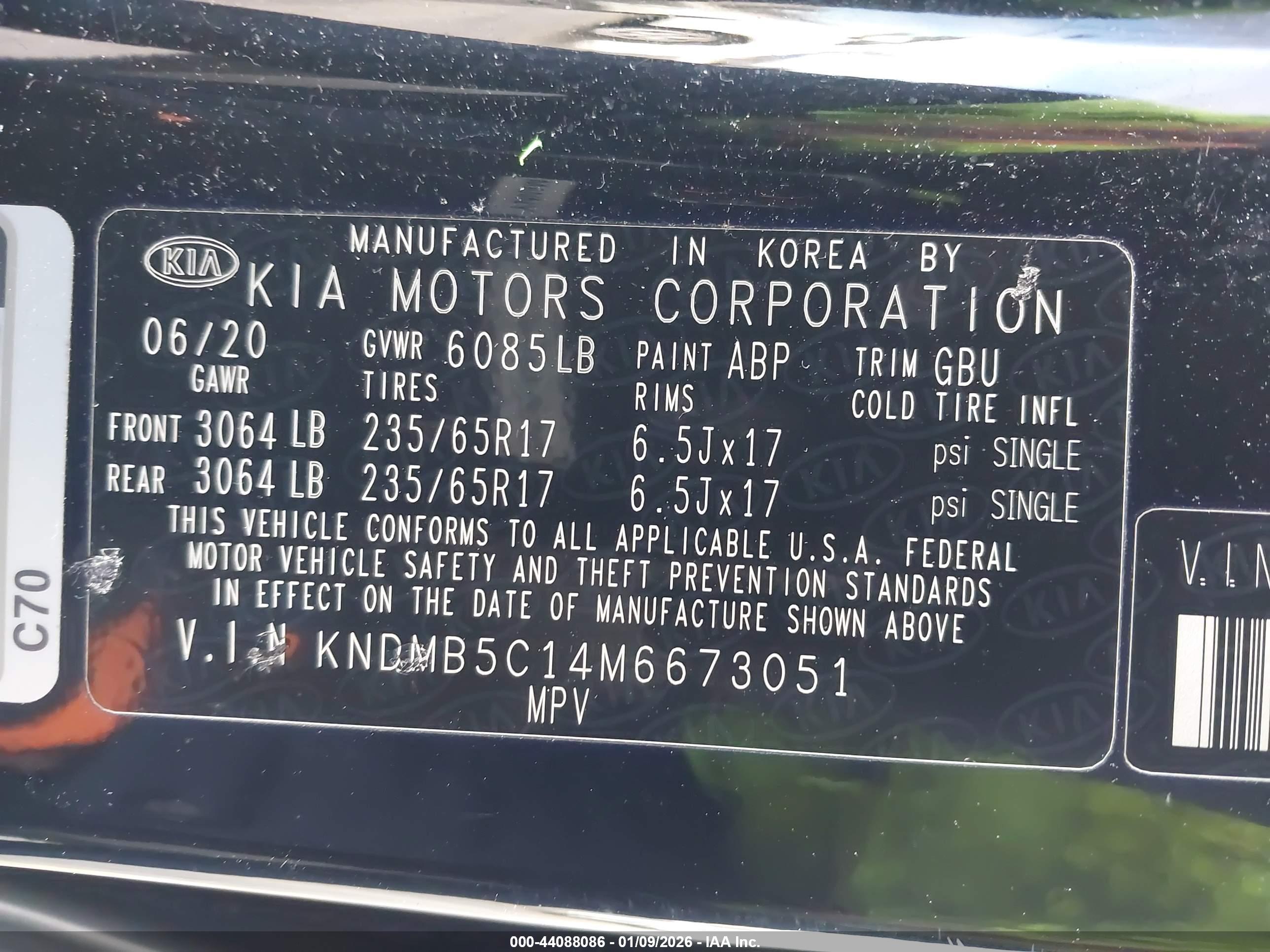 KIA SEDONA image 9