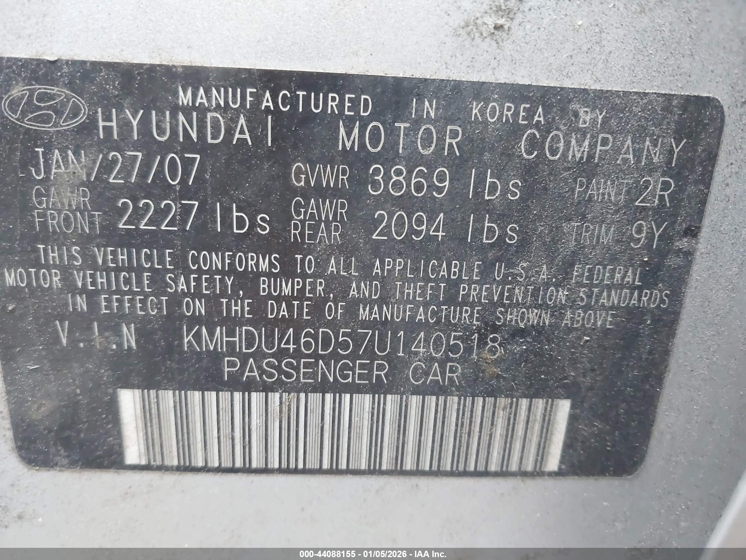 HYUNDAI ELANTRA image 9