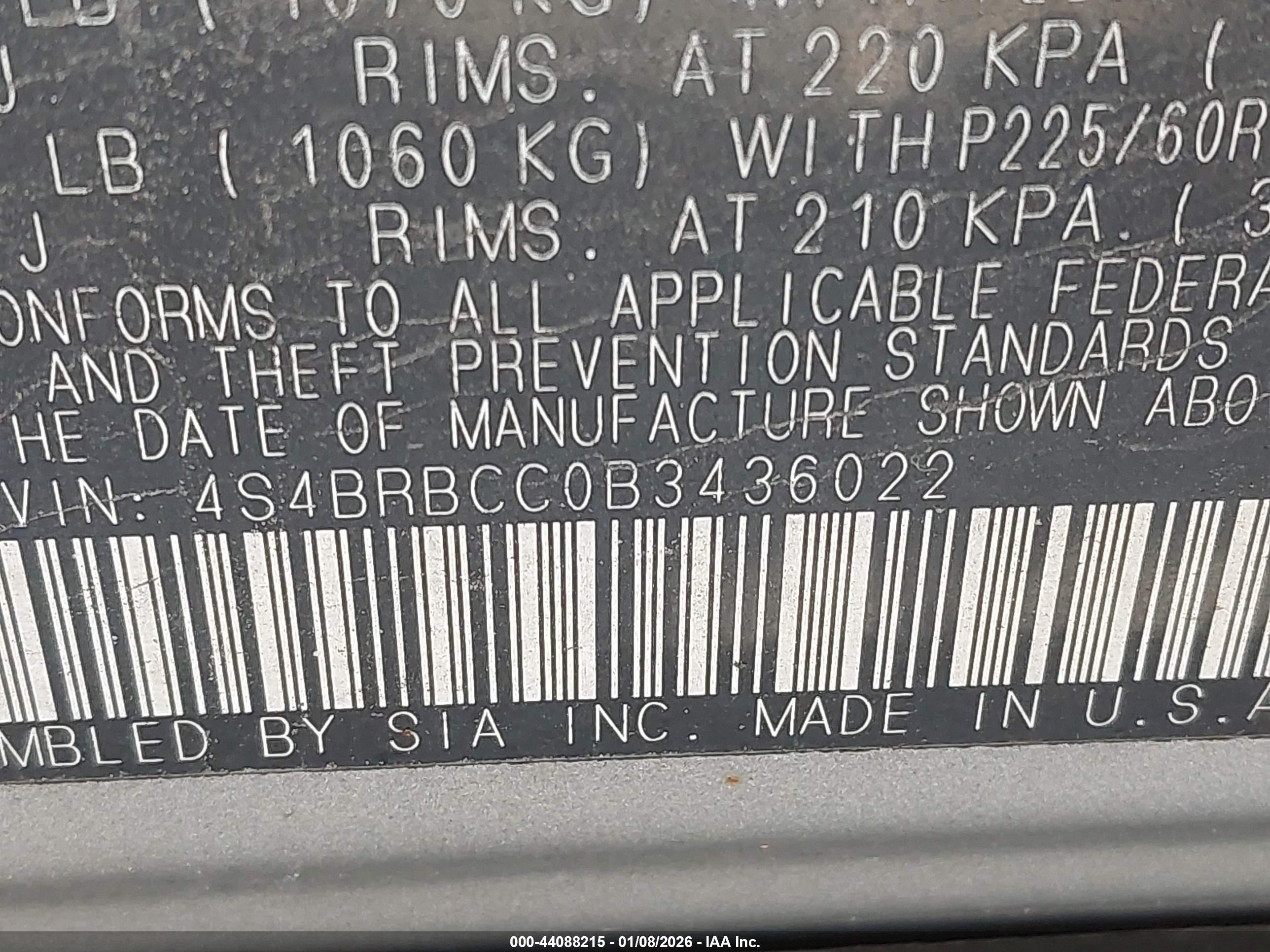 SUBARU OUTBACK image 9