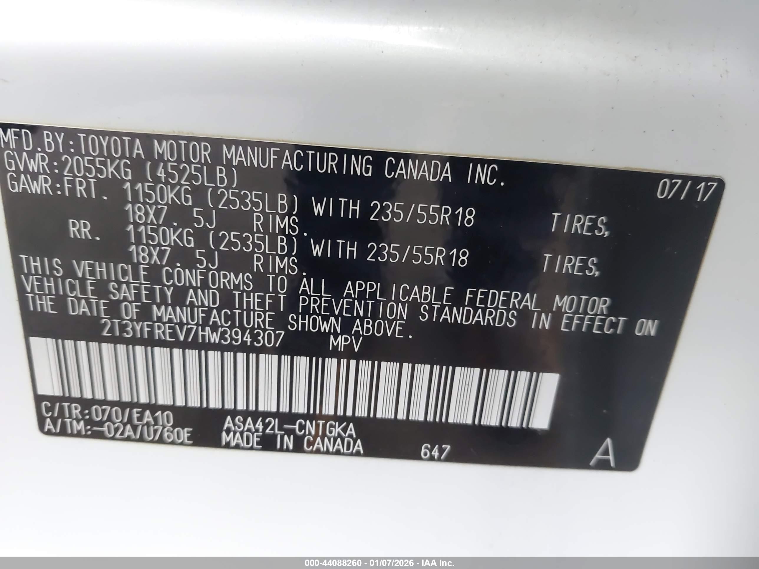 TOYOTA RAV4 image 9