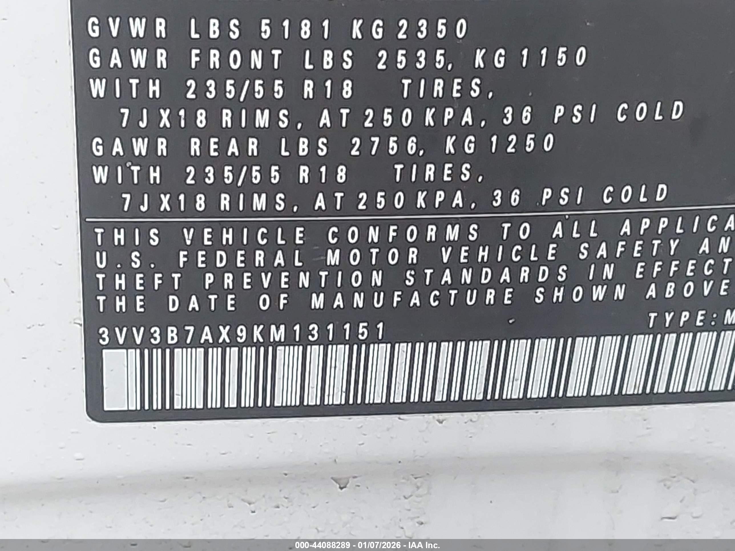 VOLKSWAGEN TIGUAN image 9