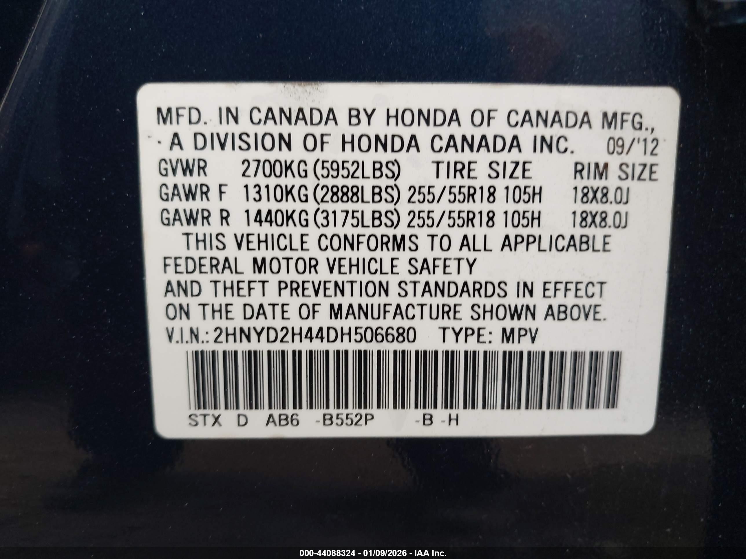 ACURA MDX image 9