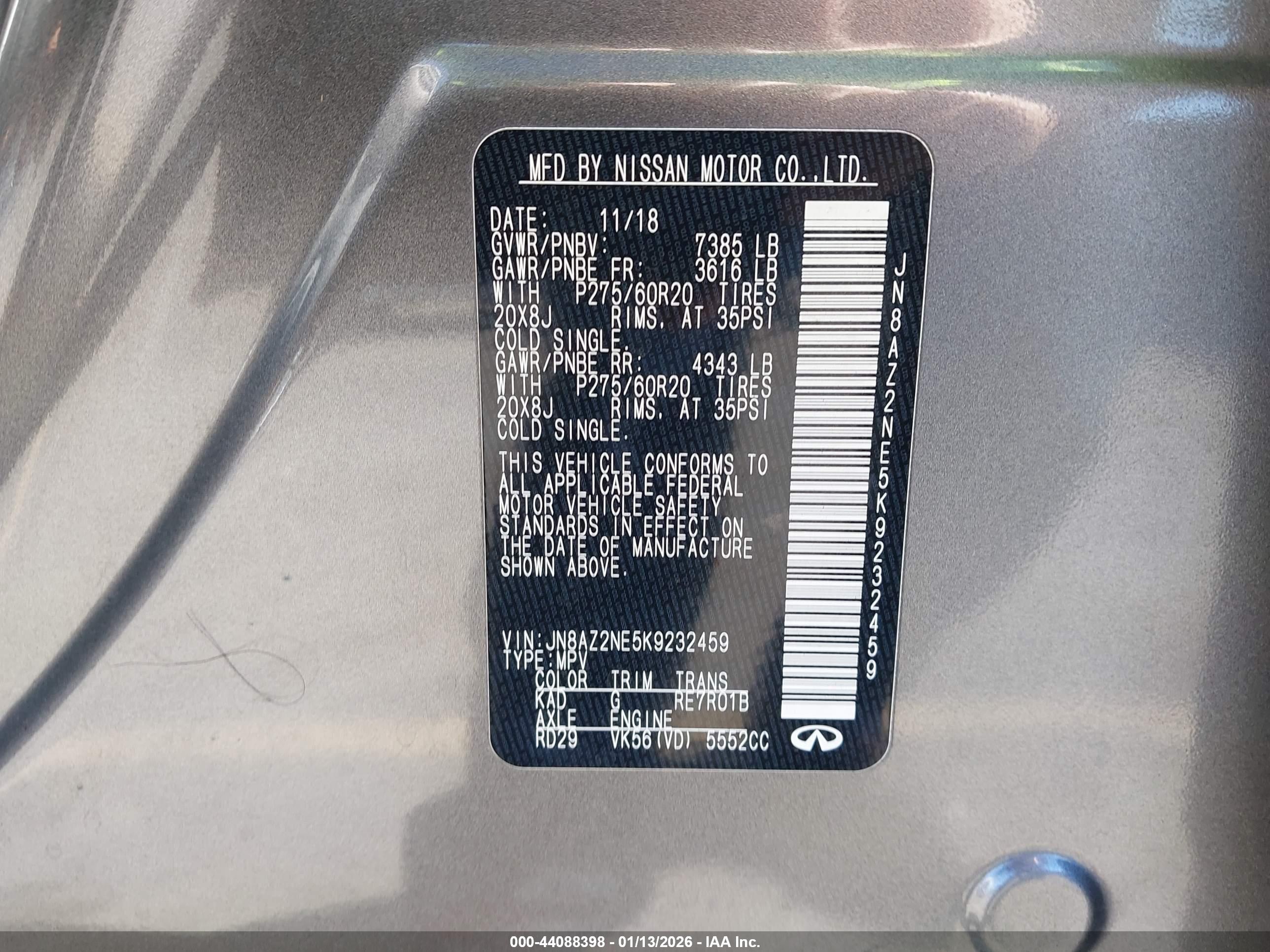 INFINITI QX80 image 9