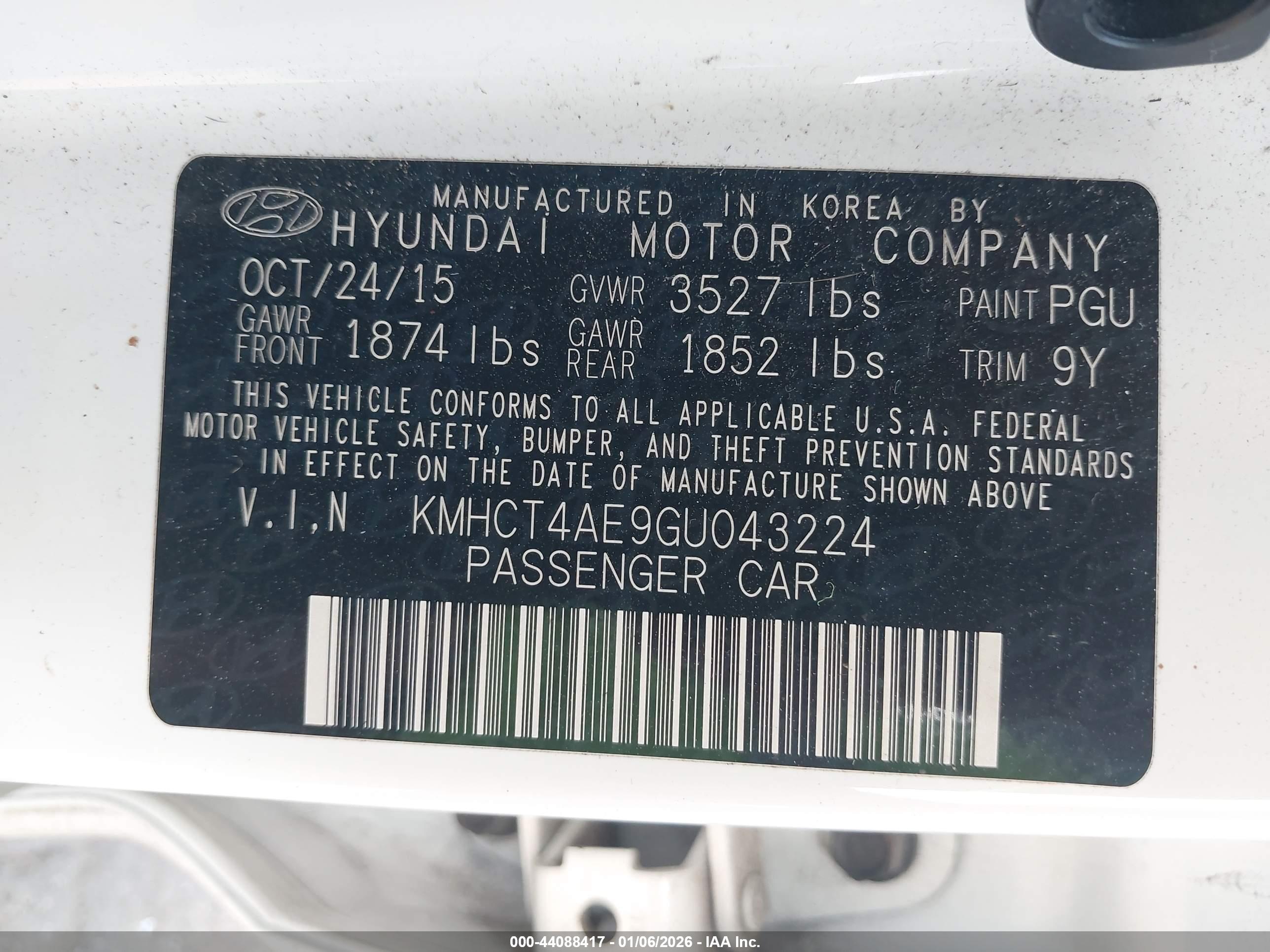 HYUNDAI ACCENT image 9