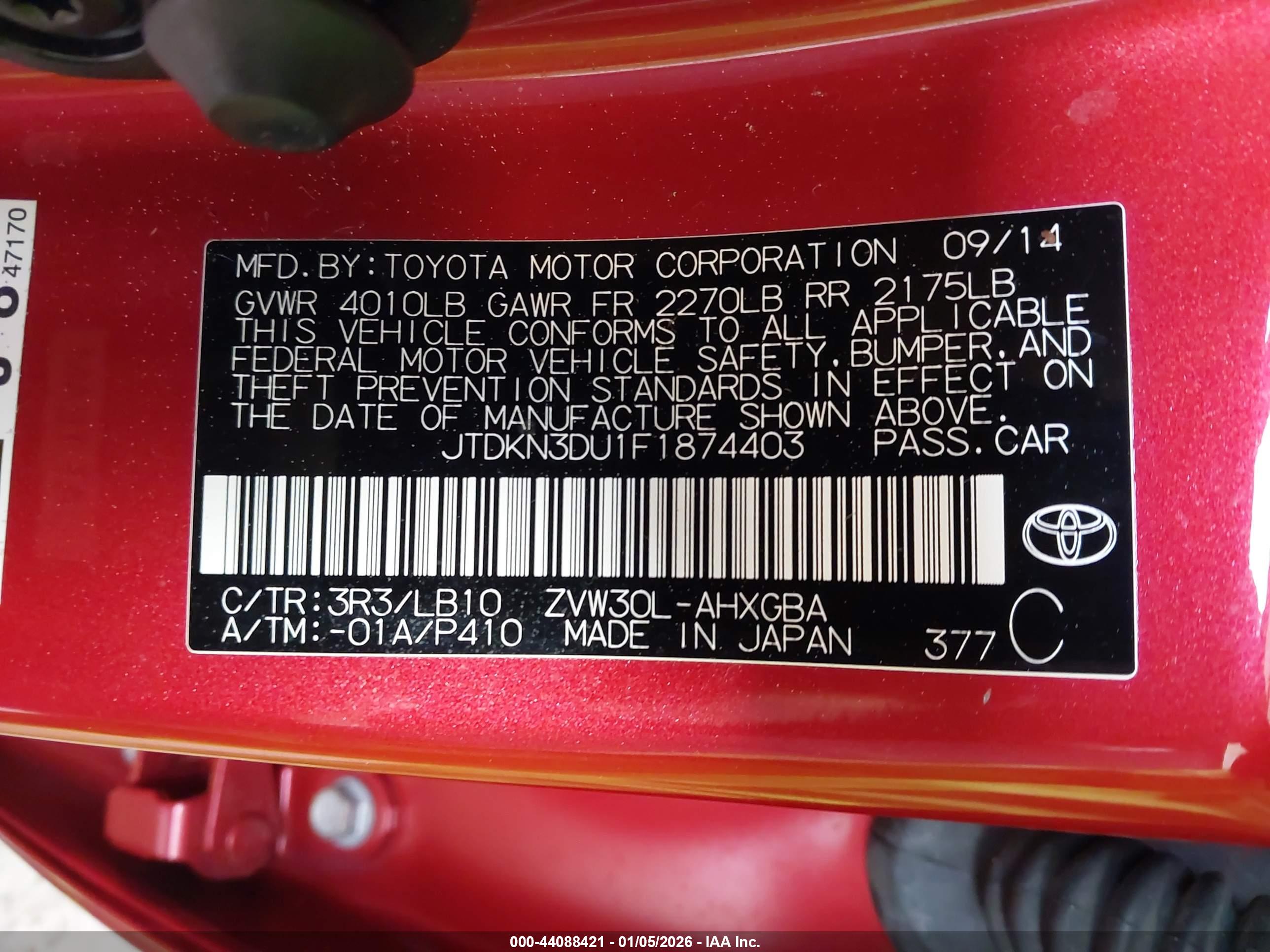 TOYOTA PRIUS image 9