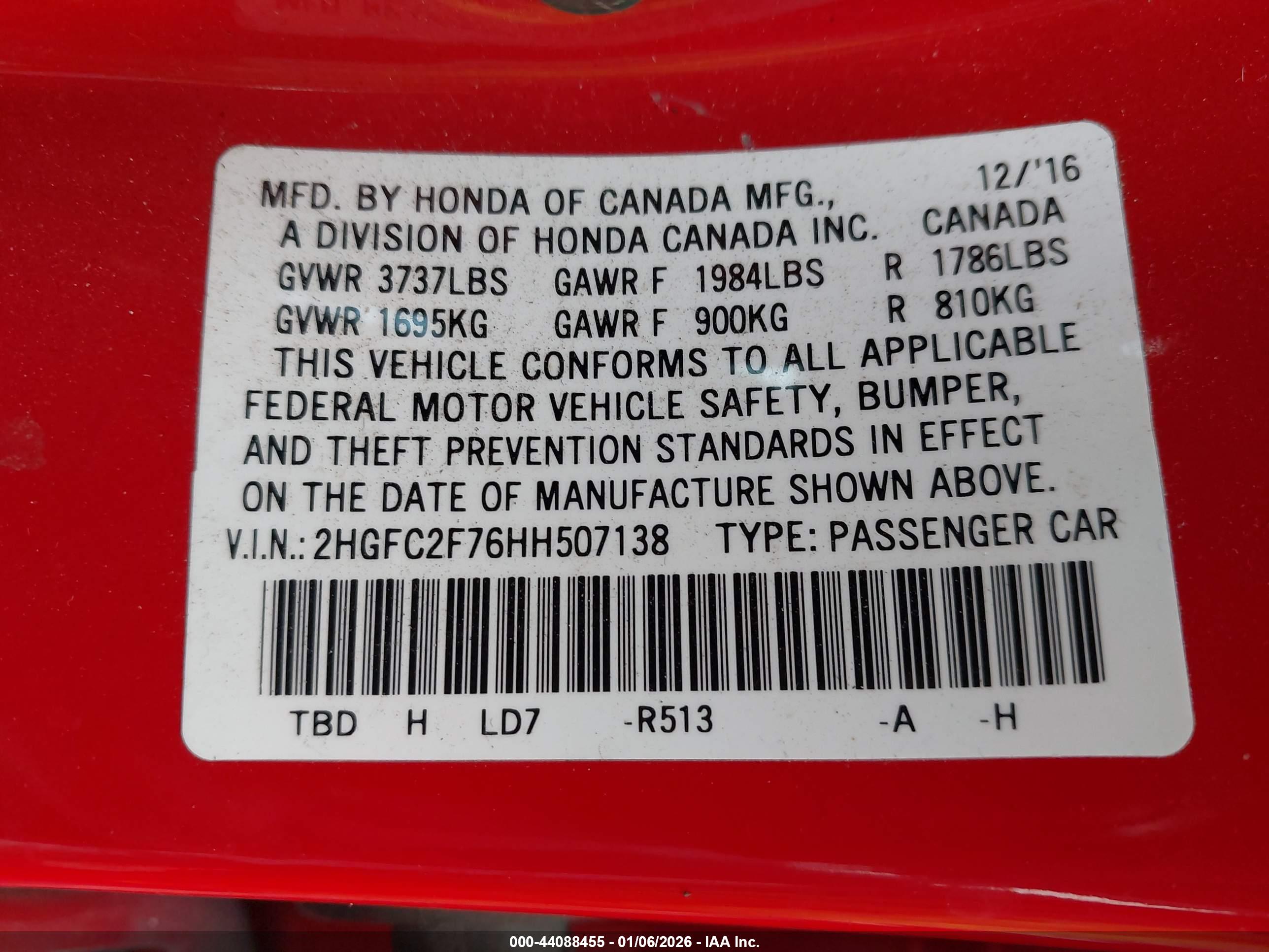 HONDA CIVIC image 9