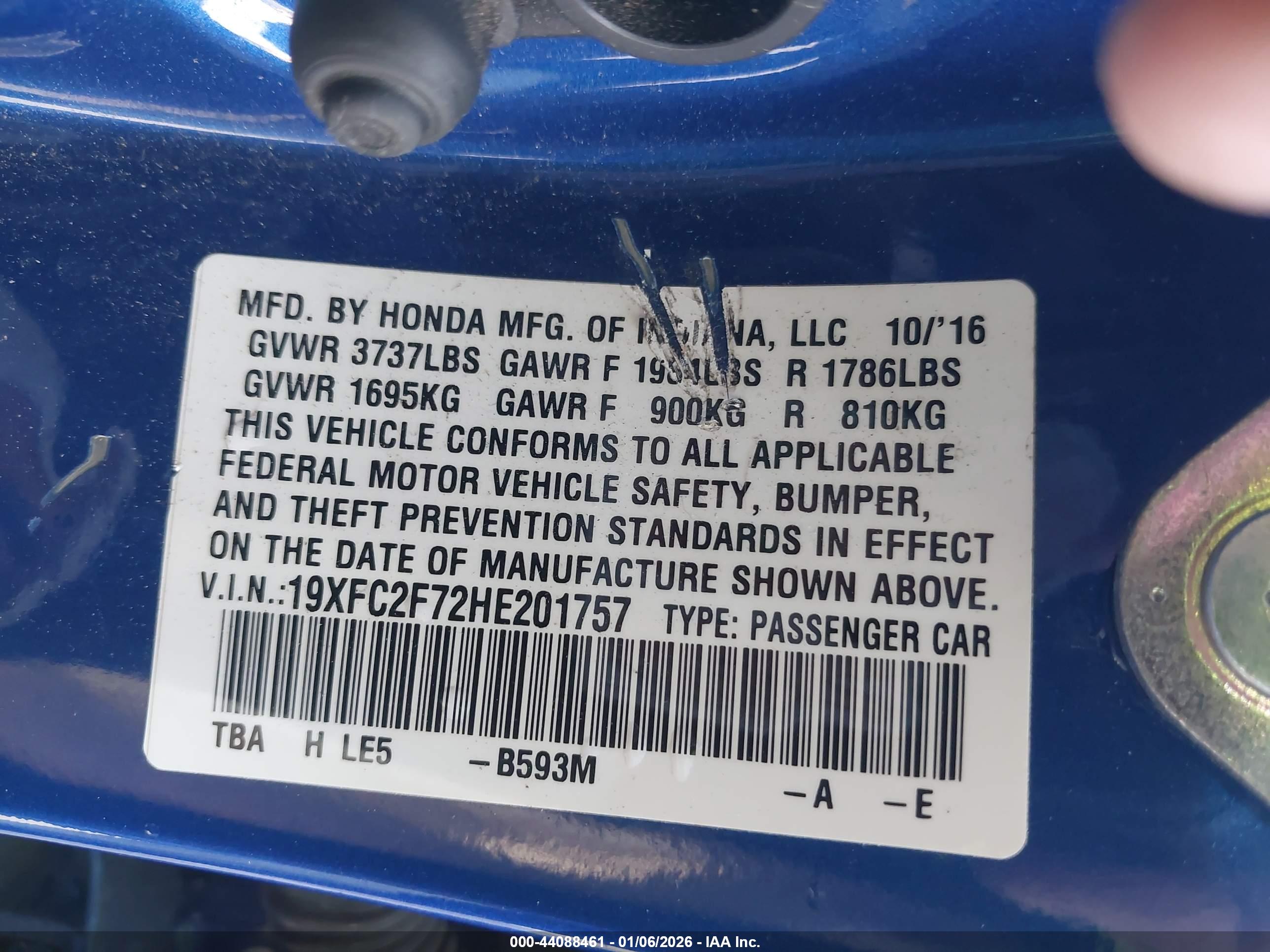 HONDA CIVIC image 9