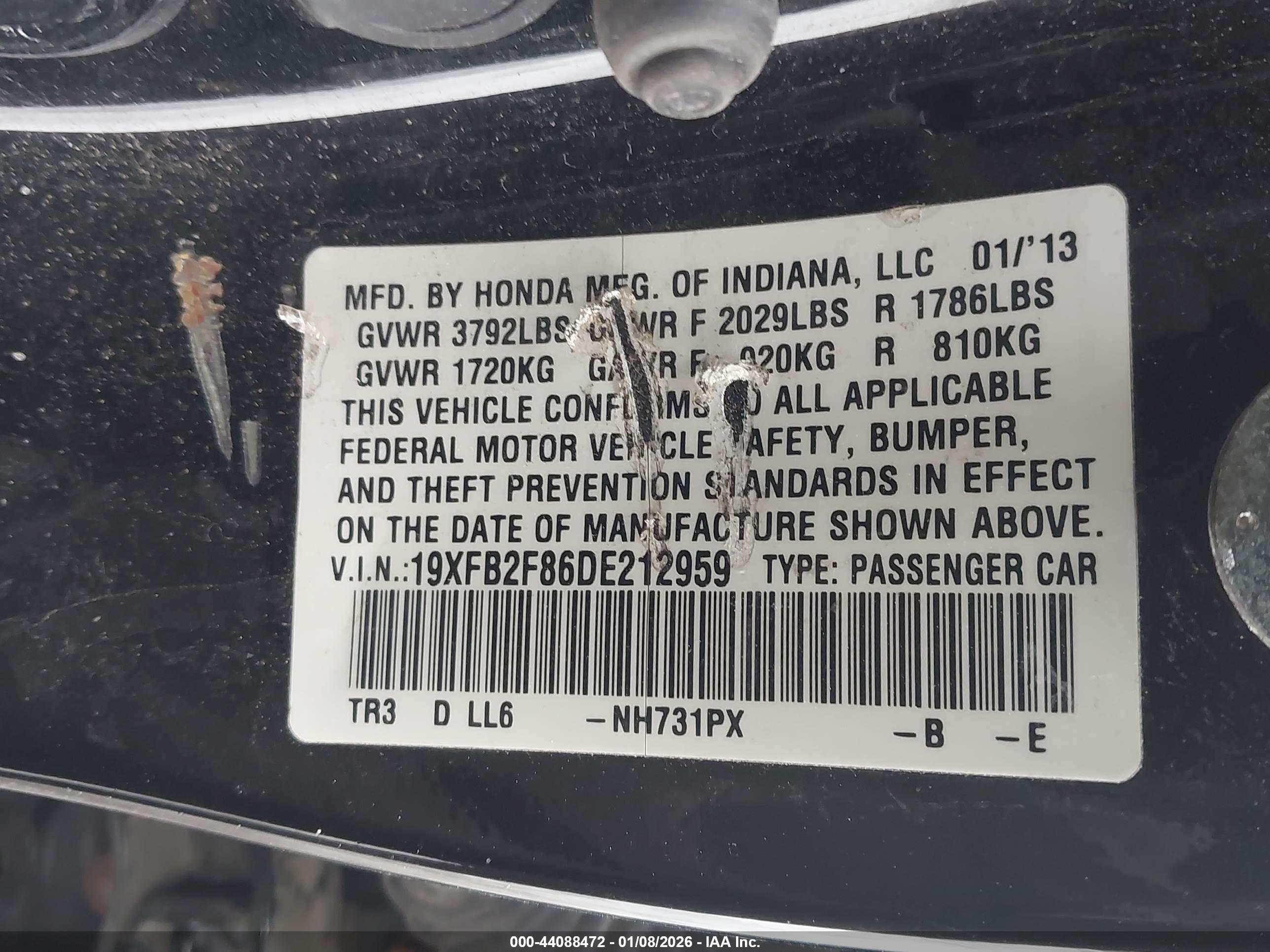 HONDA CIVIC image 9