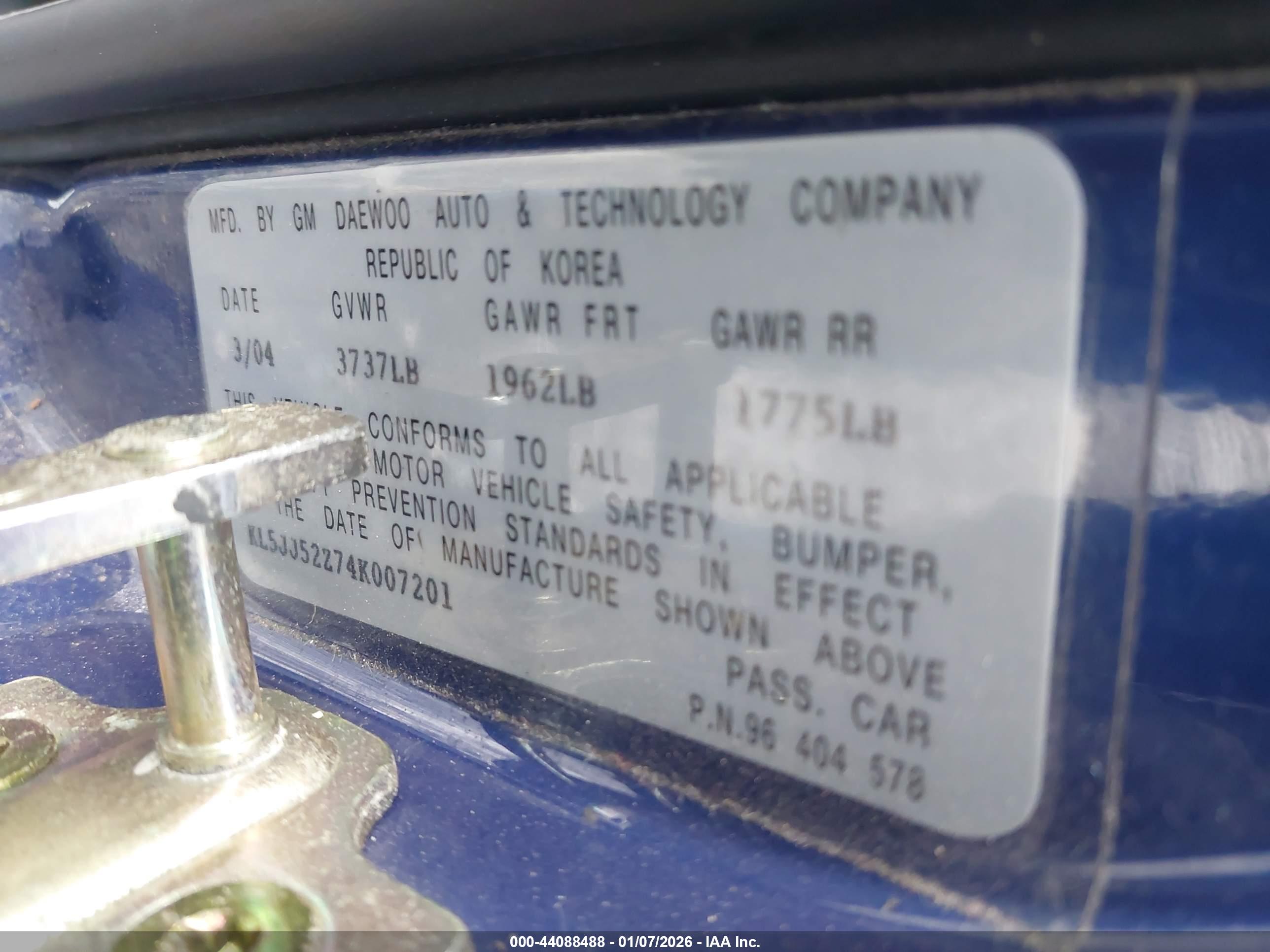 SUZUKI FORENZA image 9