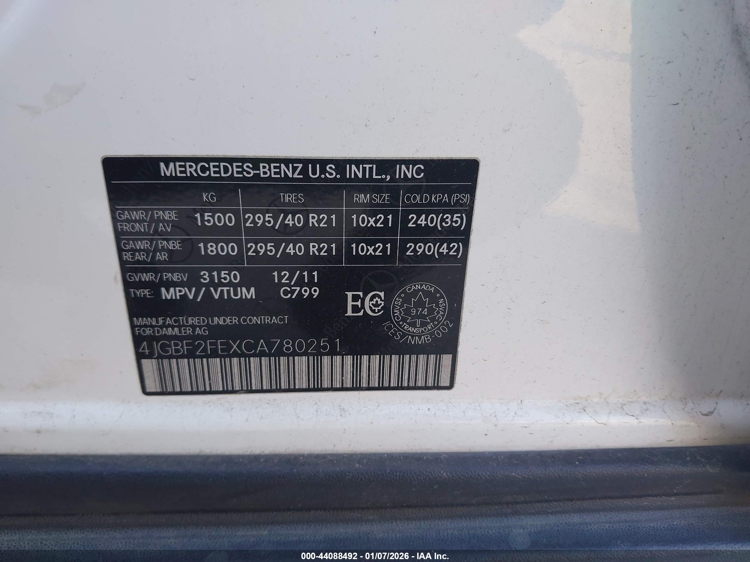 MERCEDES-BENZ GL image 9