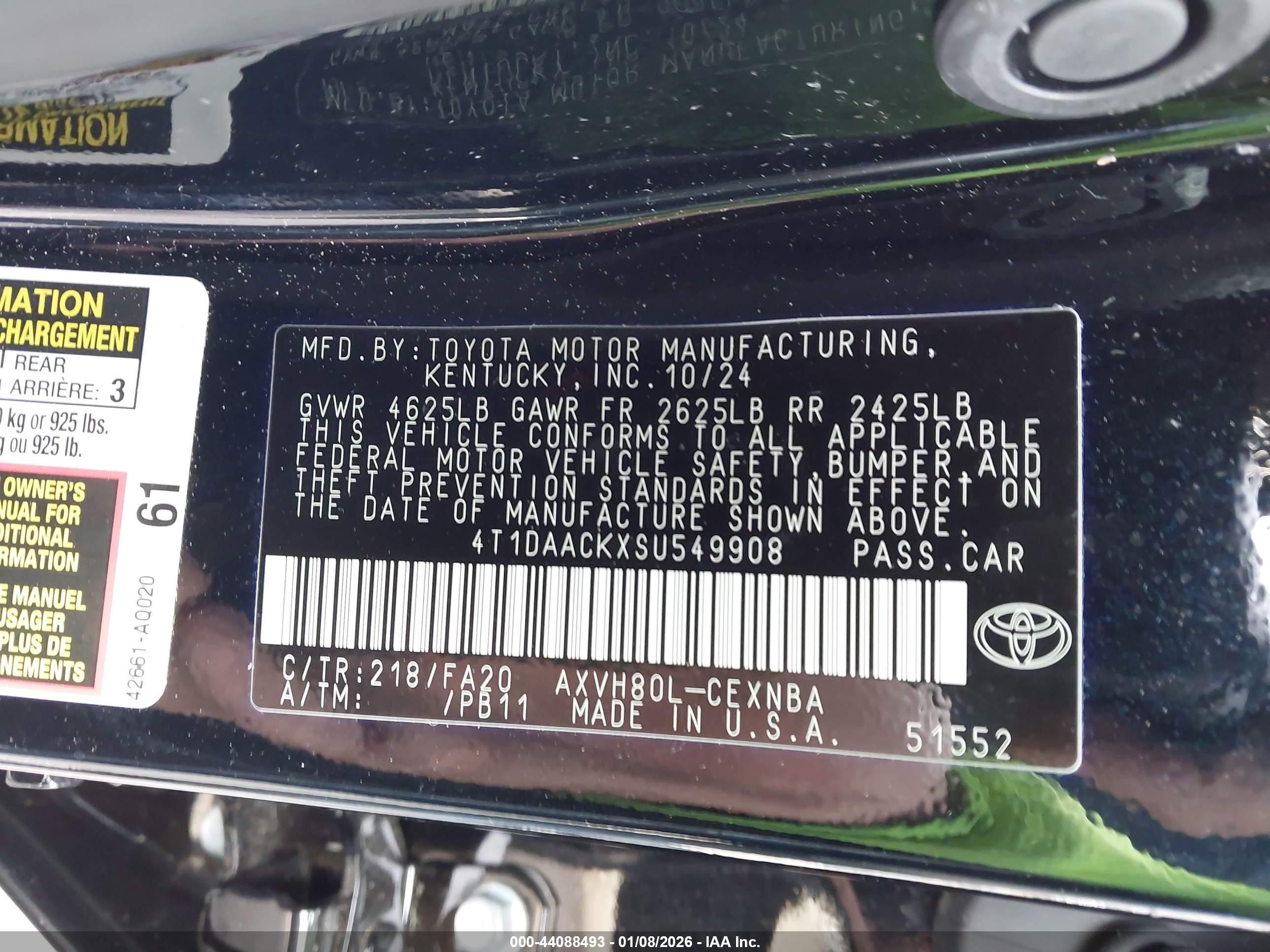 TOYOTA CAMRY image 9