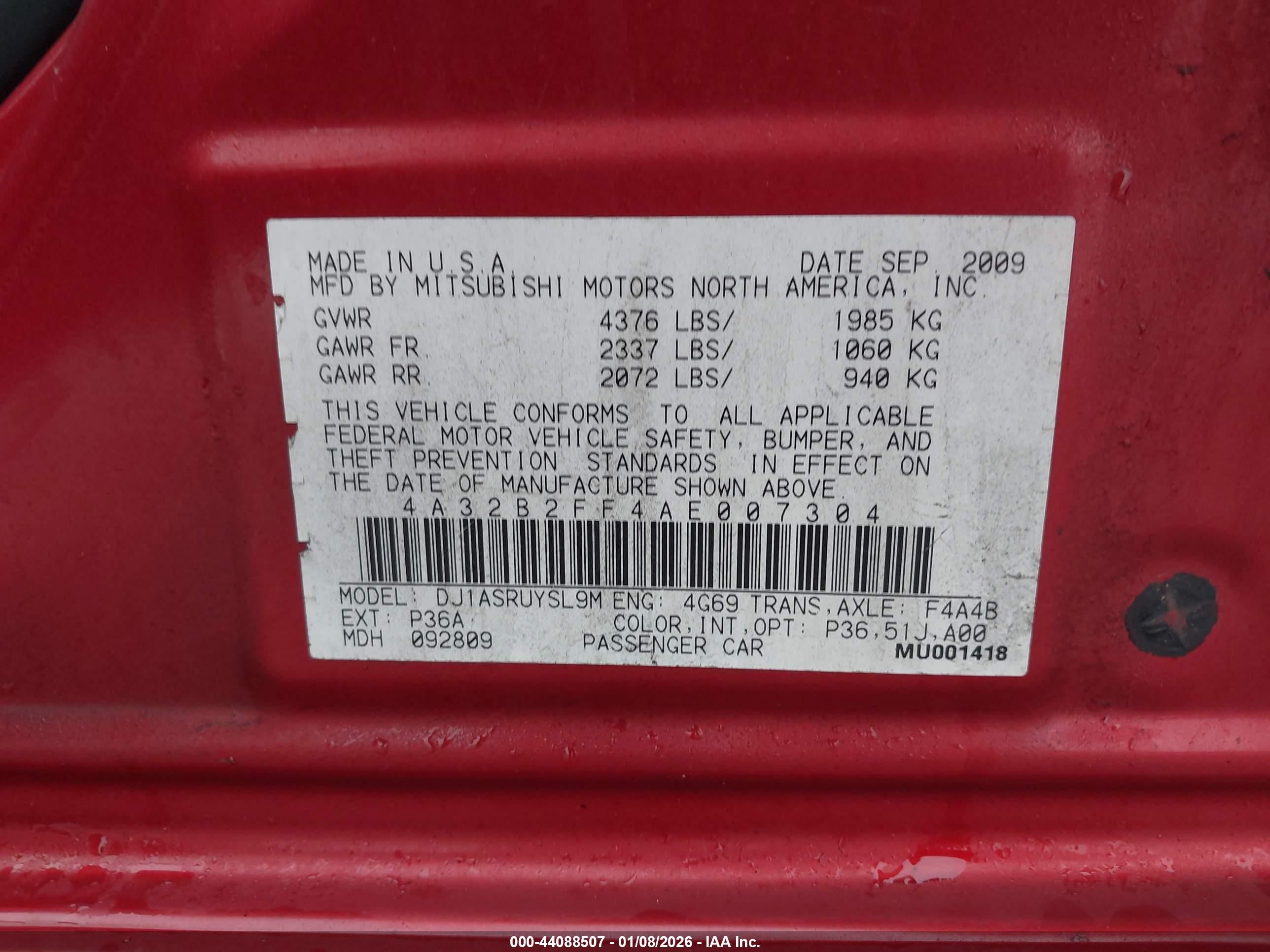 MITSUBISHI GALANT image 9