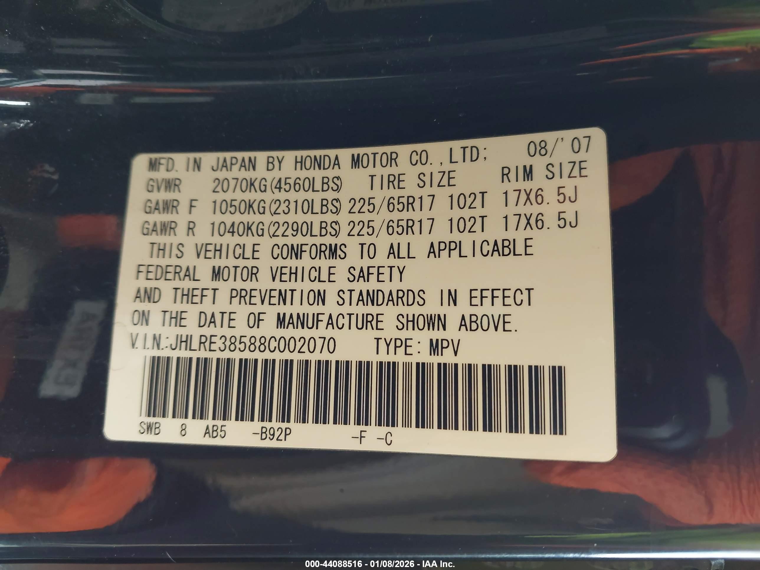 HONDA CR-V image 9