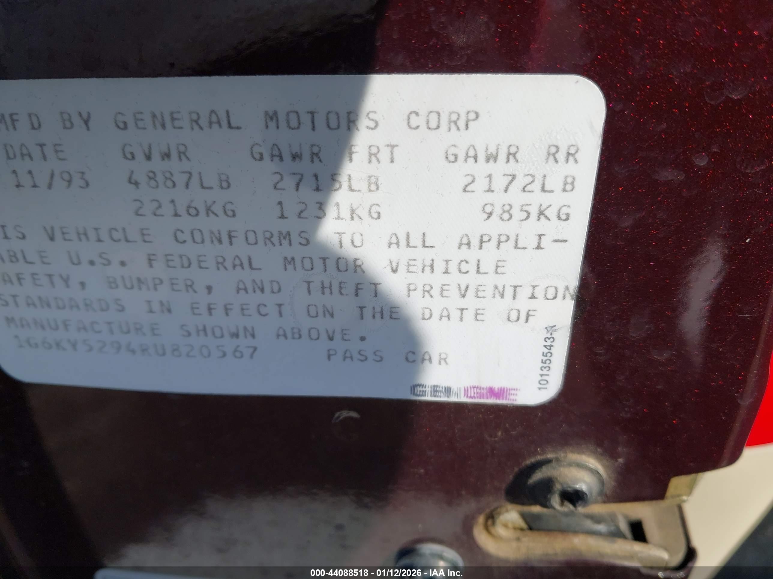 CADILLAC SEVILLE image 9