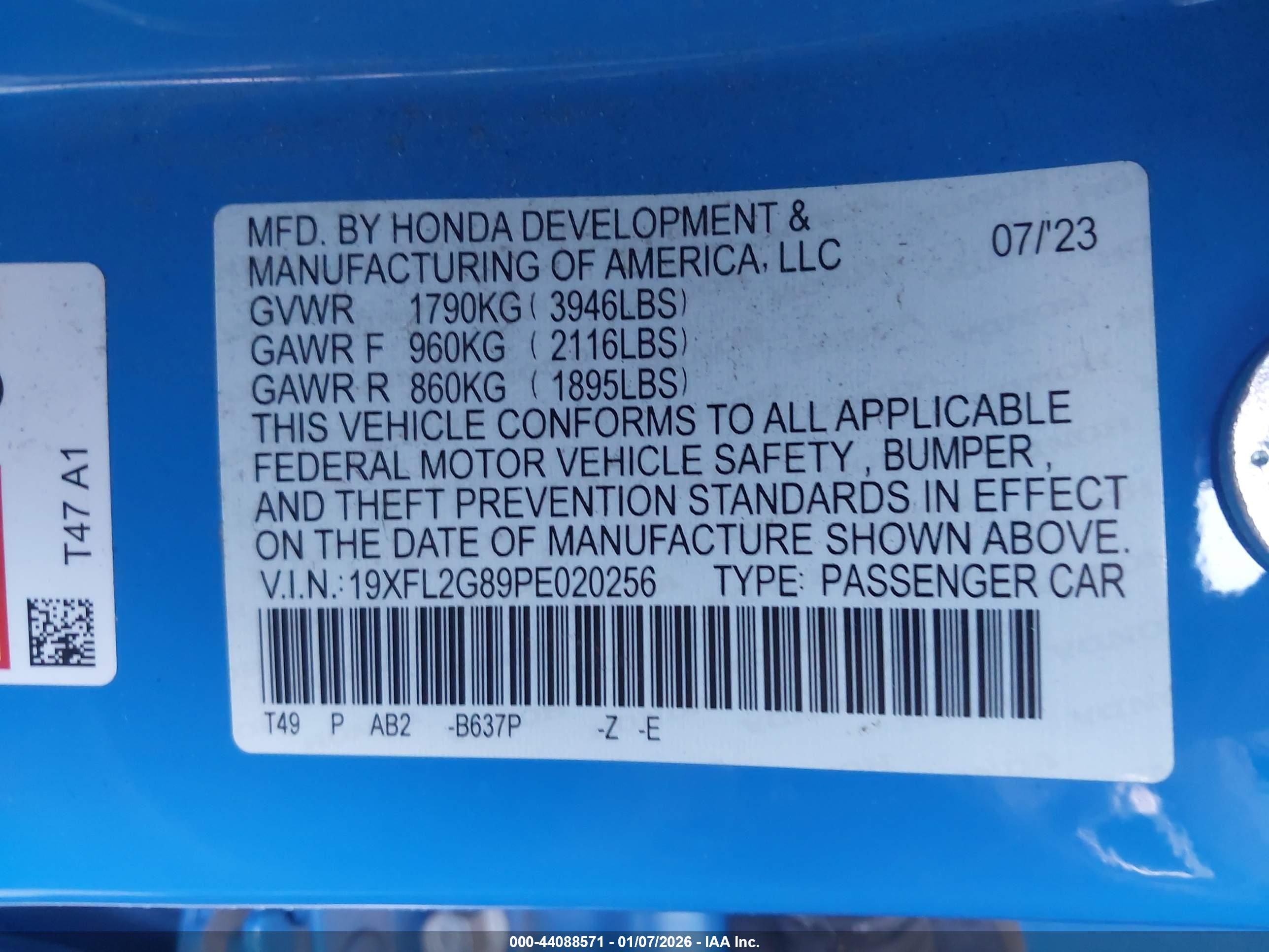 HONDA CIVIC image 9
