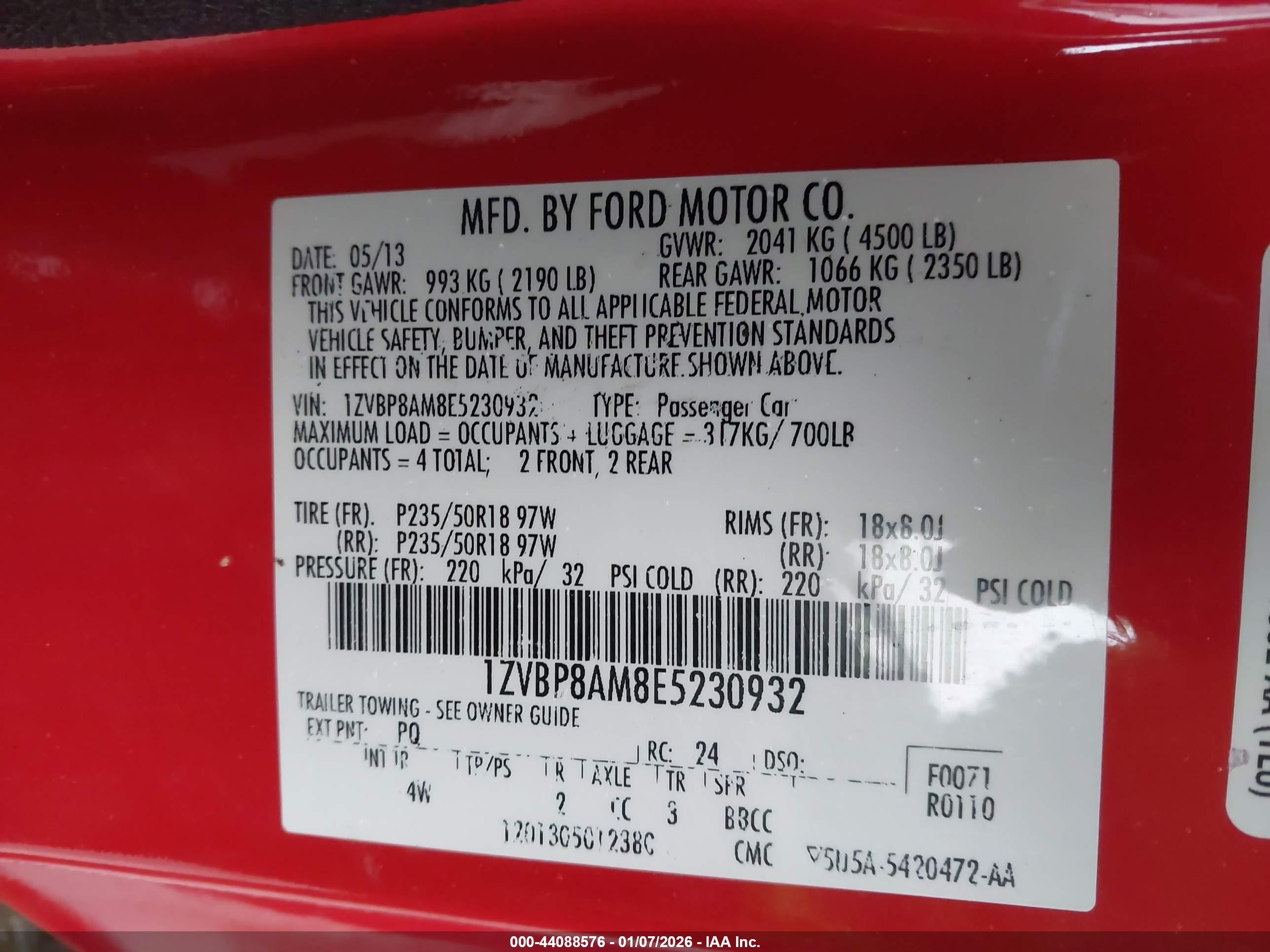FORD MUSTANG image 9