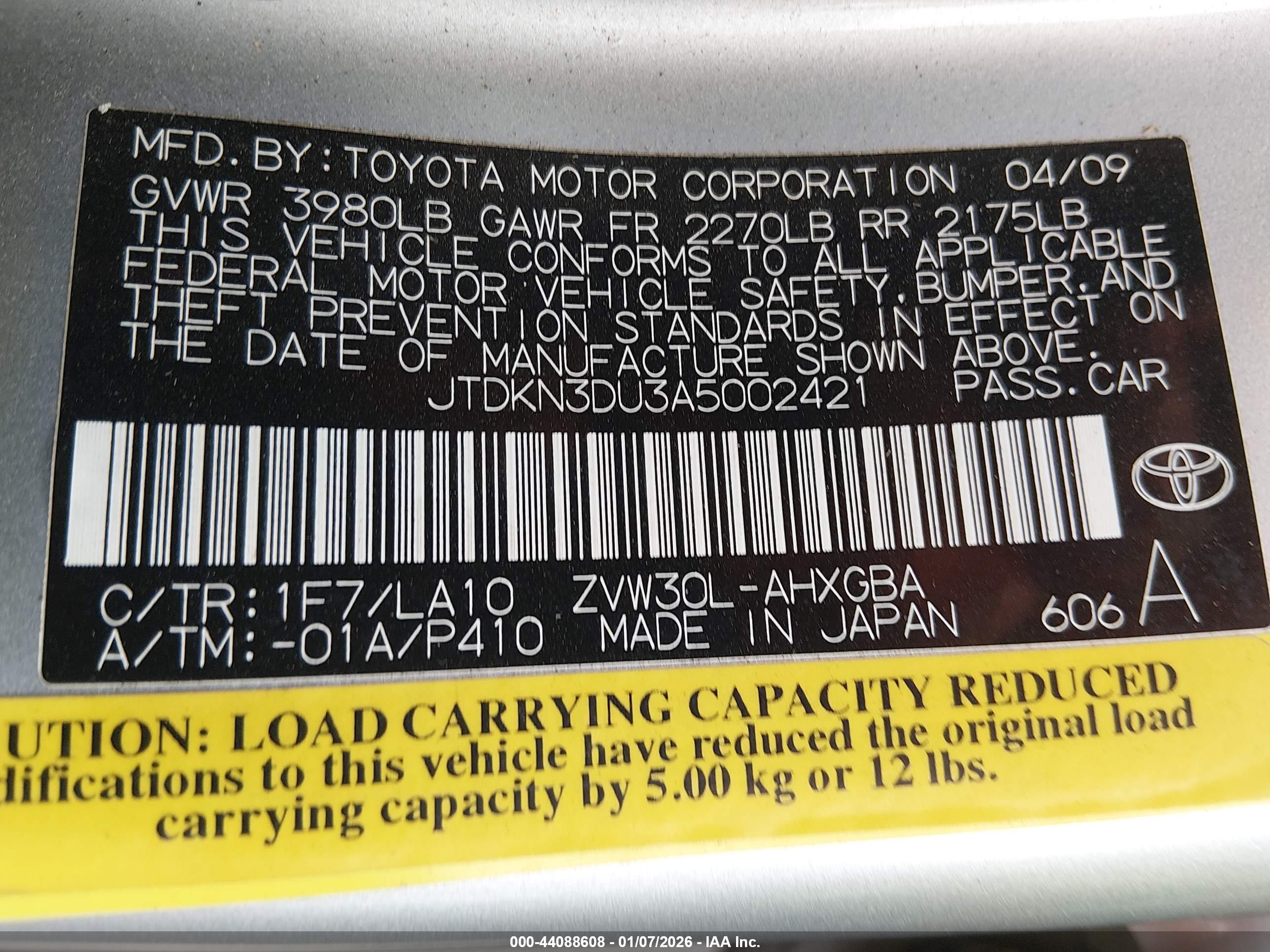 TOYOTA PRIUS image 9