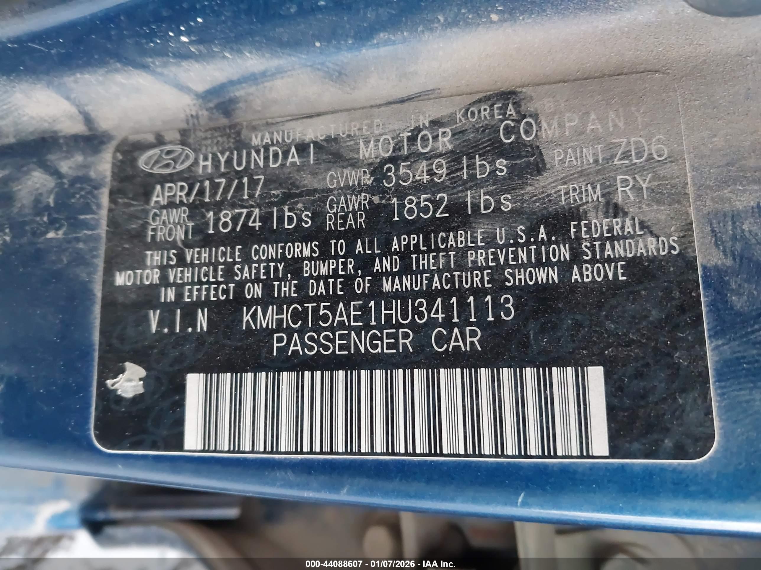 HYUNDAI ACCENT image 9