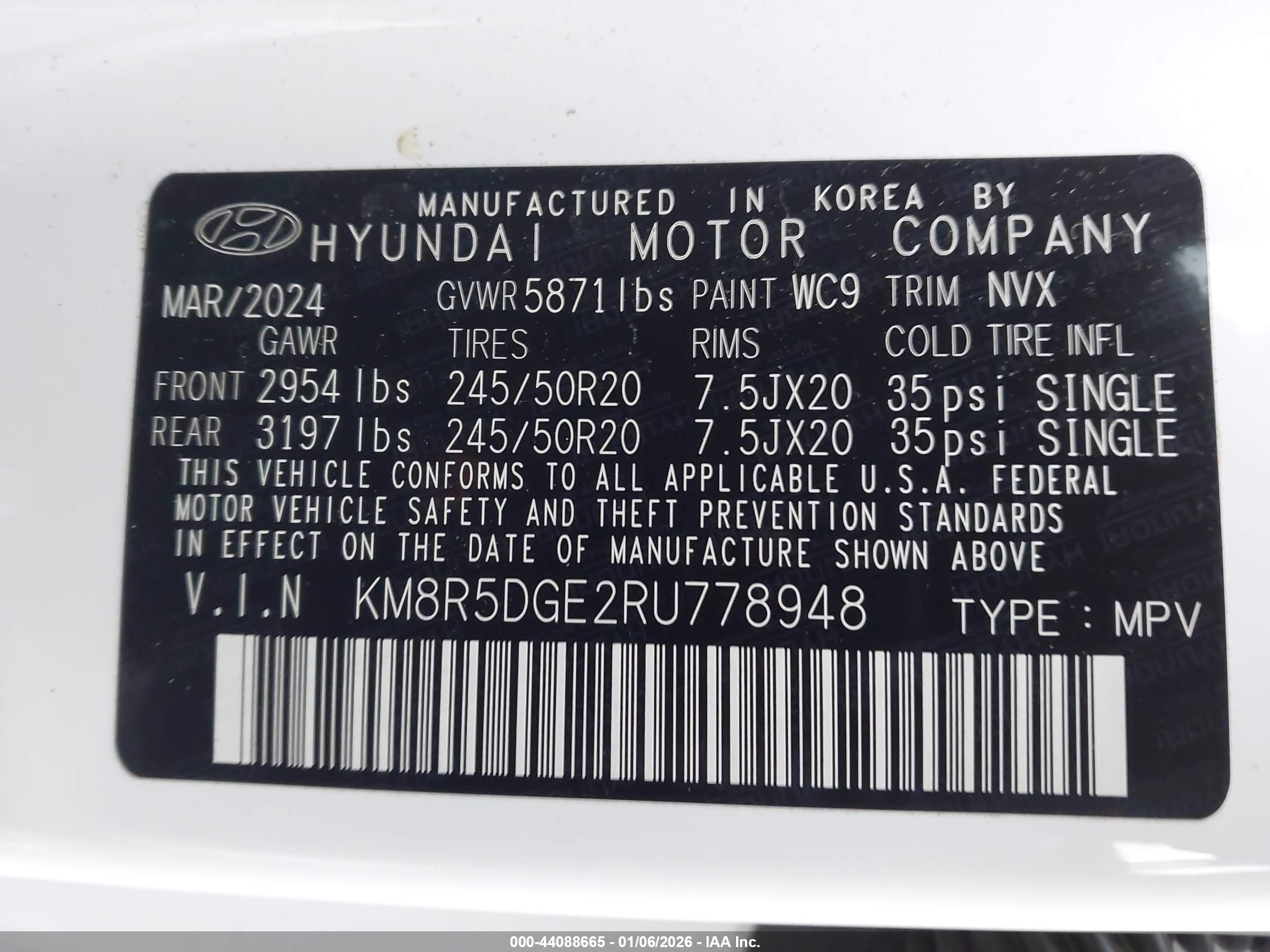 HYUNDAI PALISADE image 9