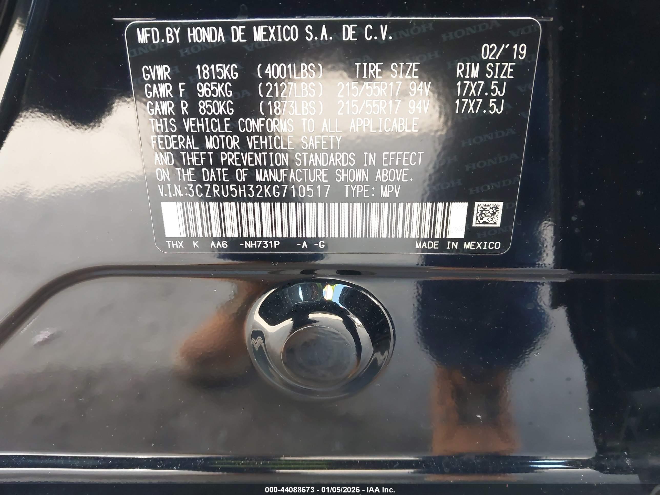 HONDA HR-V image 9