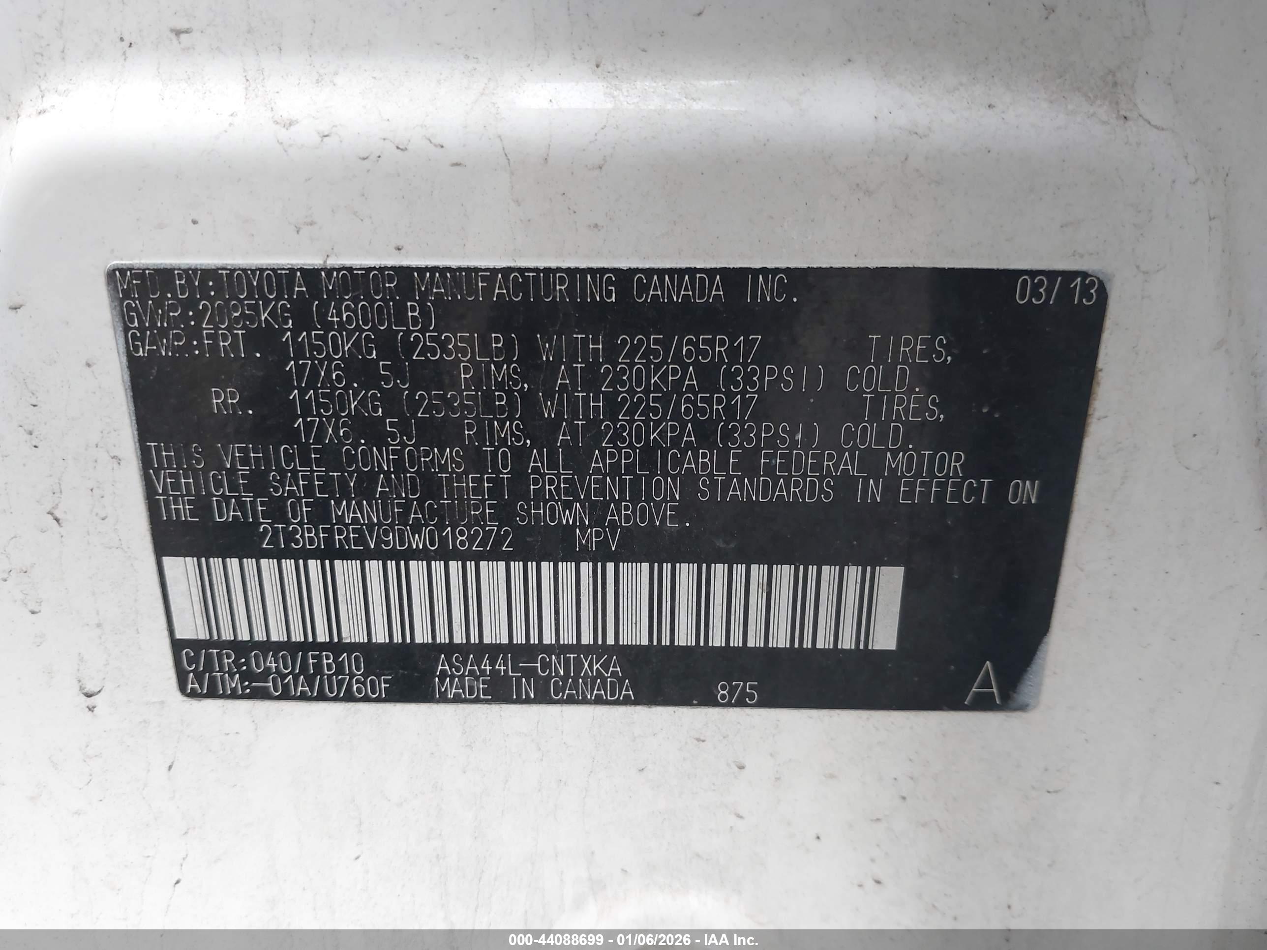 TOYOTA RAV4 image 9